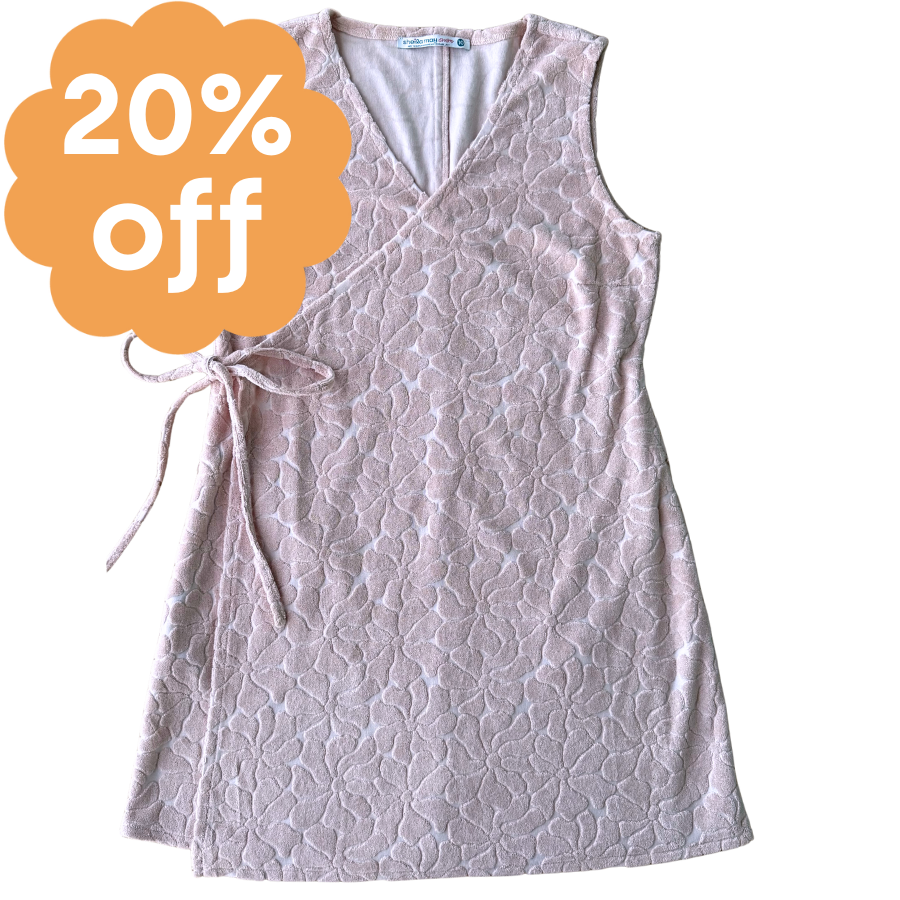 The Terry Wrap - Blush