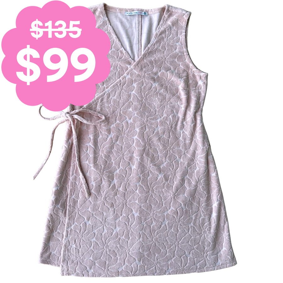 The Terry Wrap - Blush