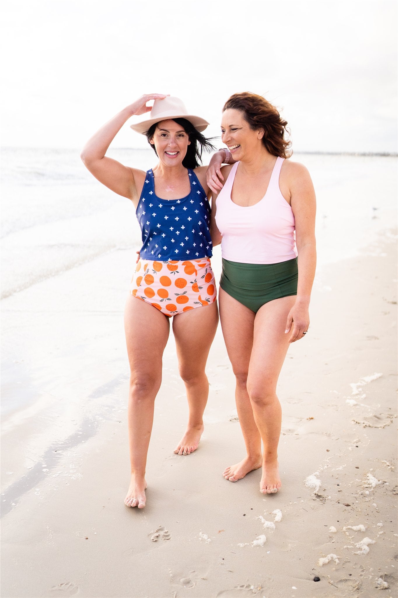 High Waisted Bottoms Oranges