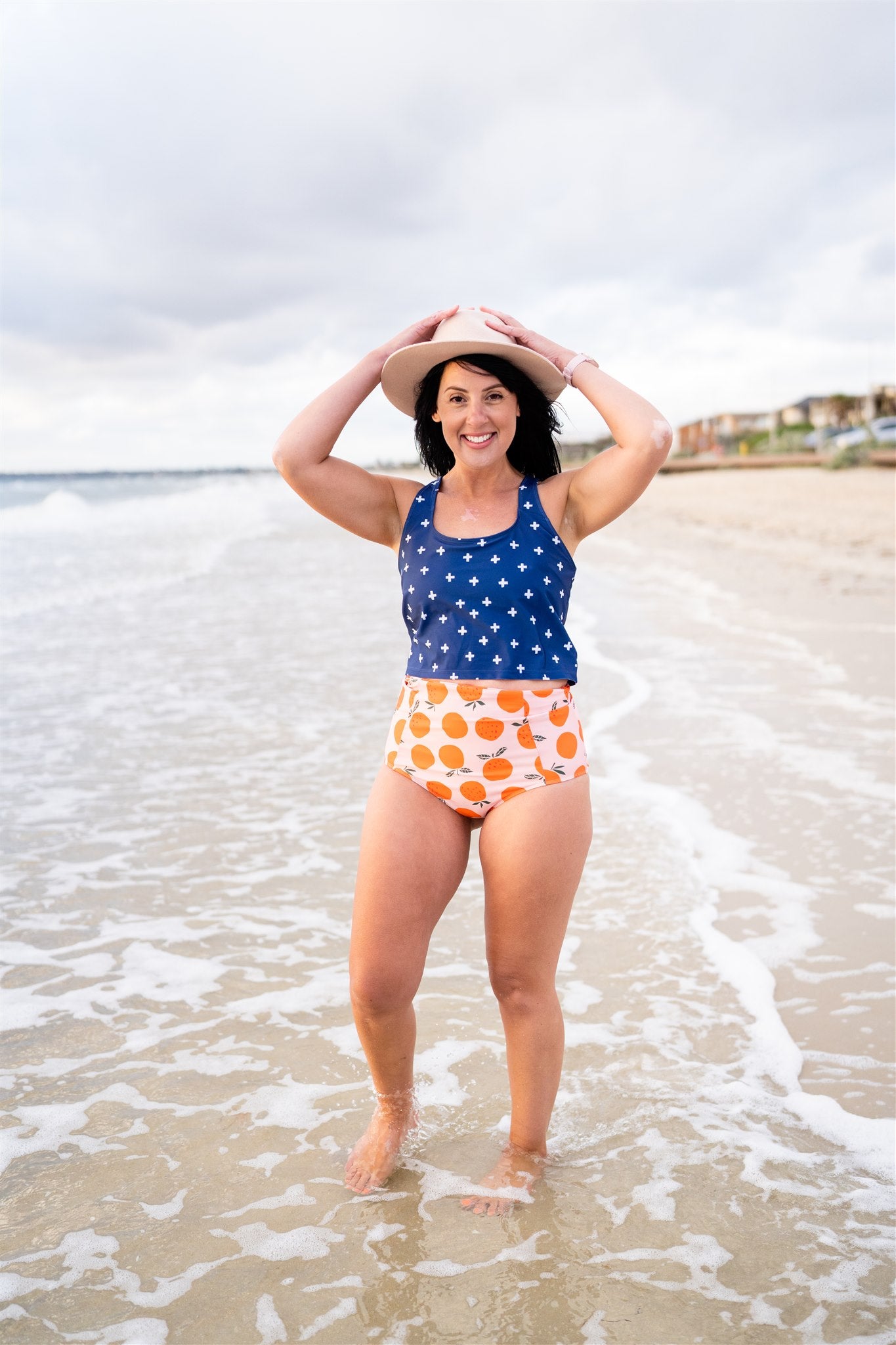 High Waisted Bottoms Oranges