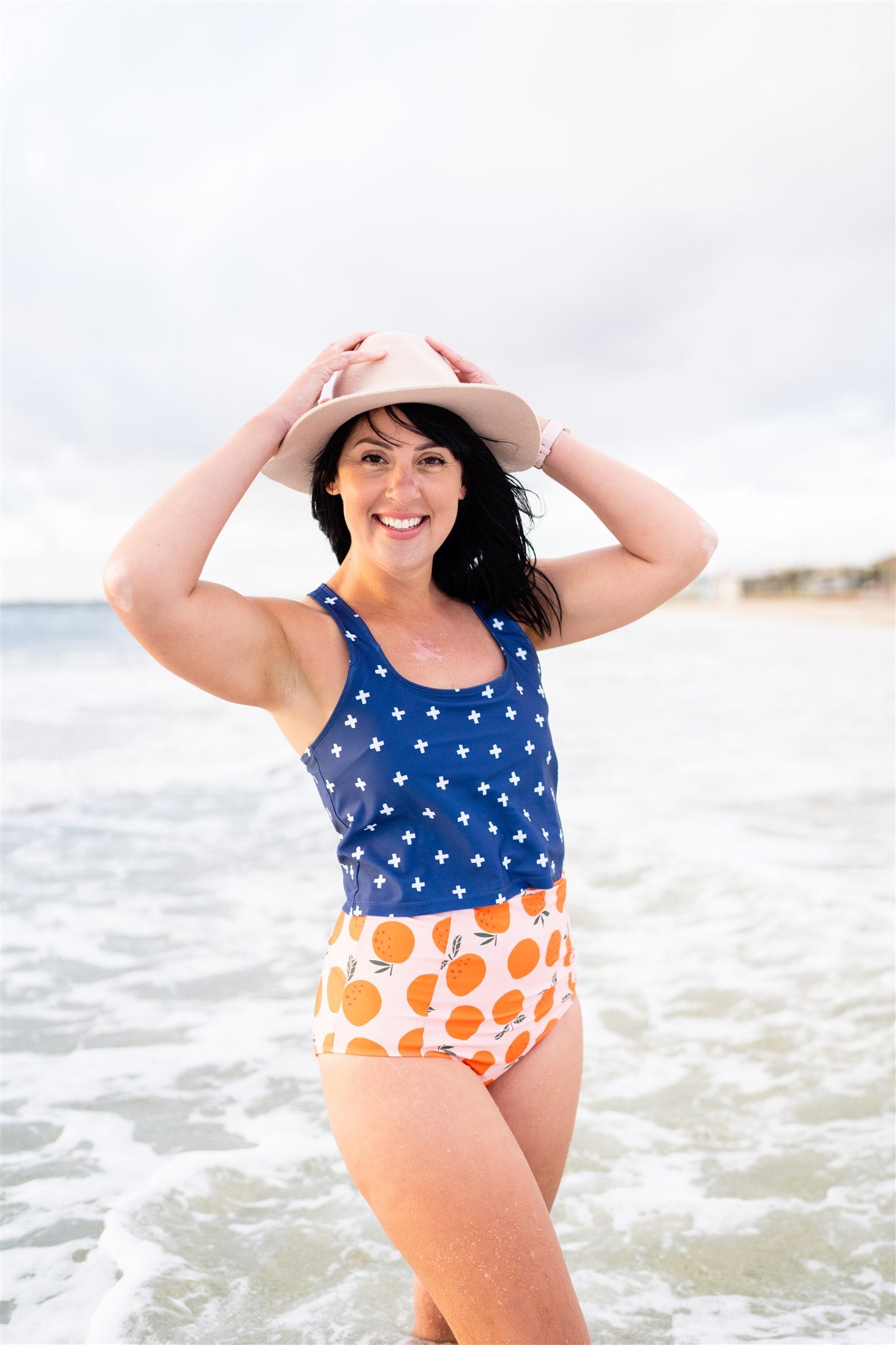 High Waisted Bottoms Oranges