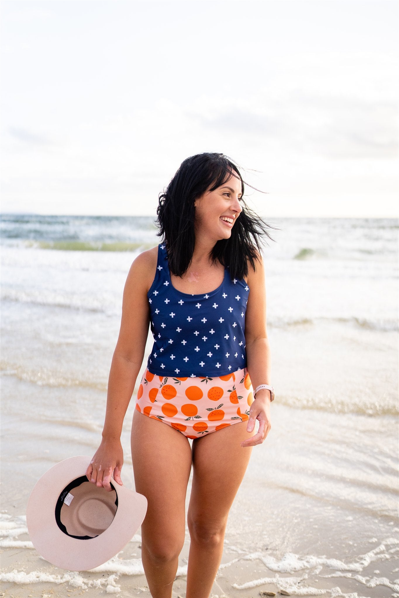 High Waisted Bottoms Oranges