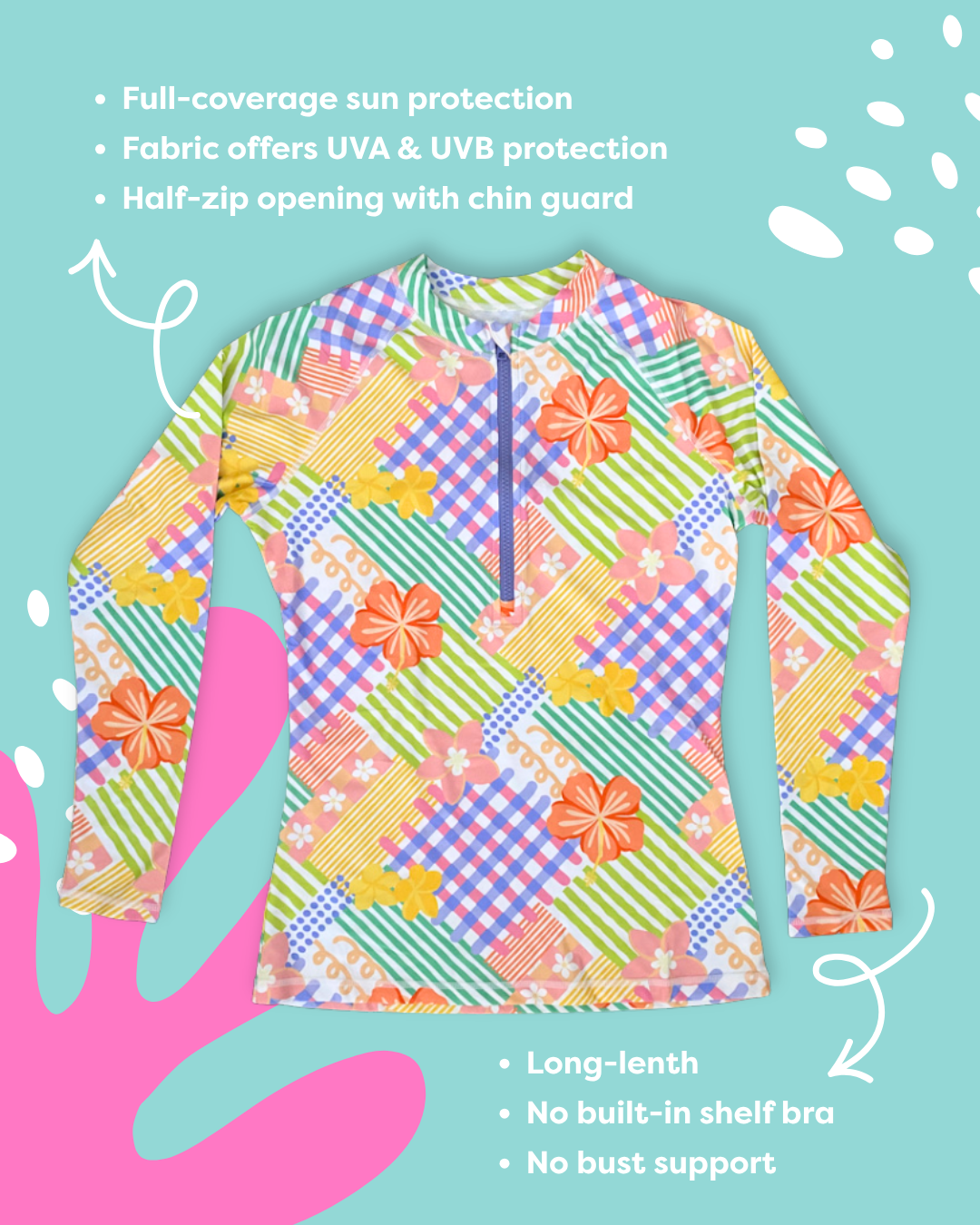 Pre-Order: Sun Kissed Rashie Black