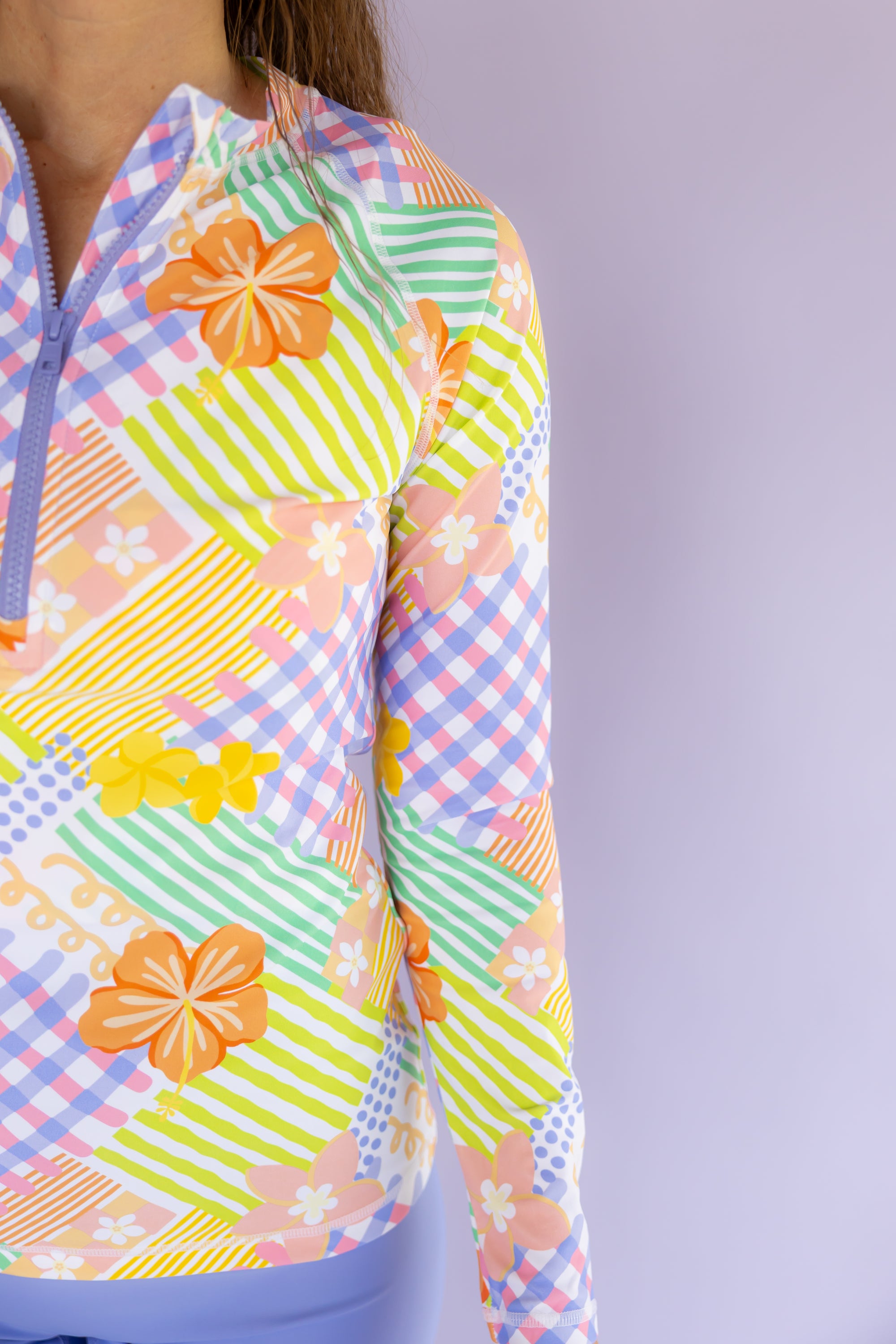 Sun Kissed Rashie Tropical Patch