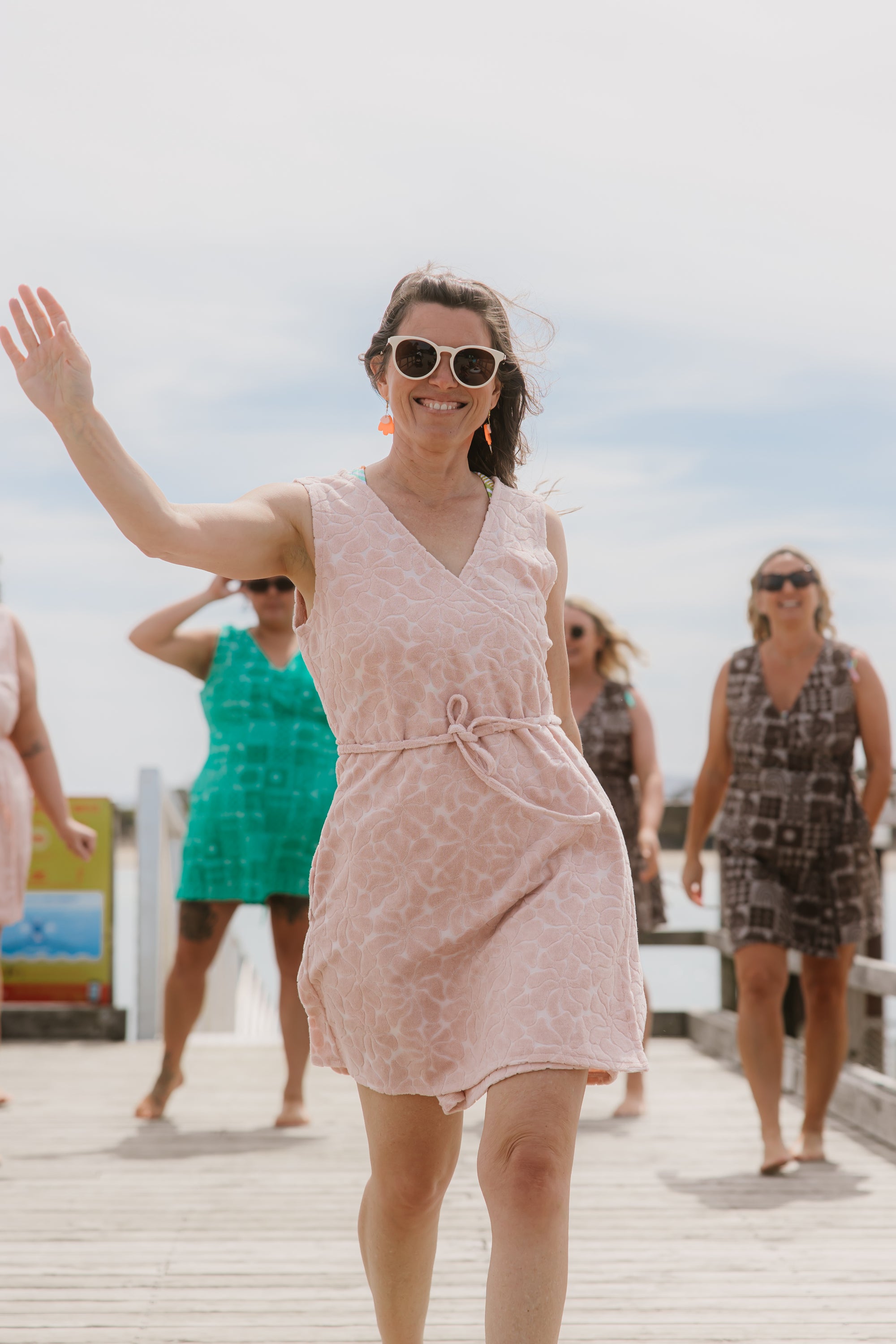 The Terry Wrap - Blush