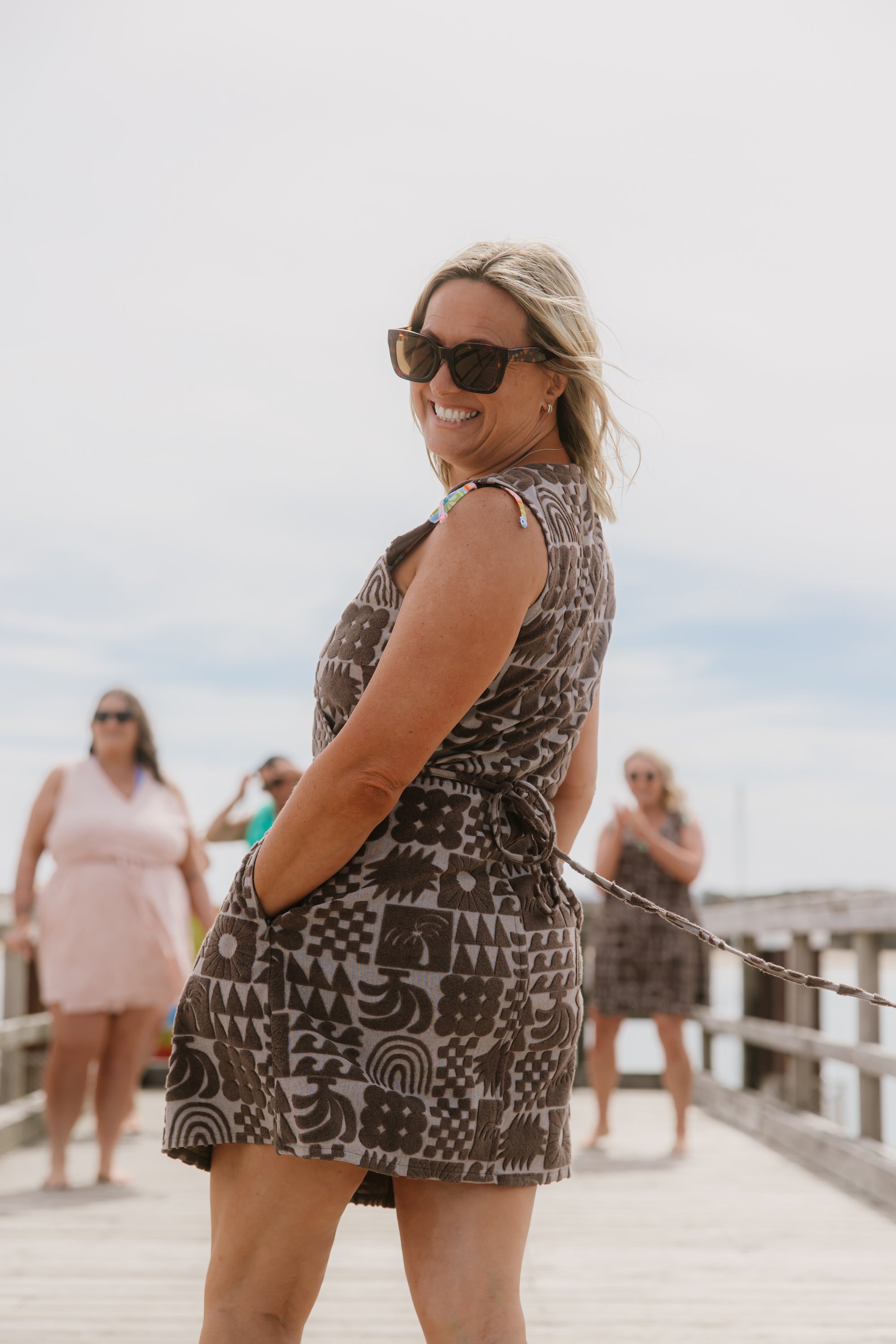 The Terry Wrap - Cocoa