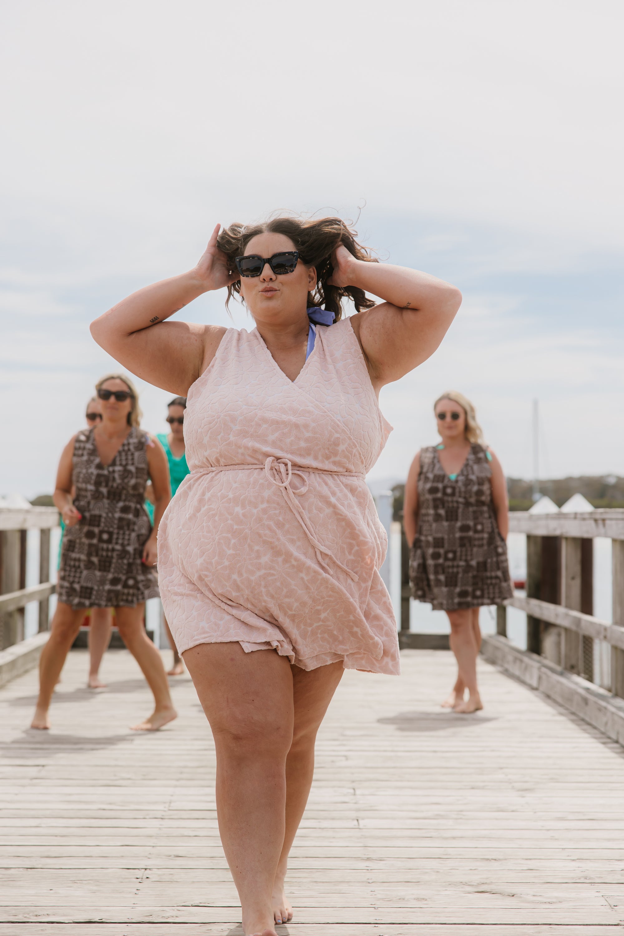 The Terry Wrap - Blush