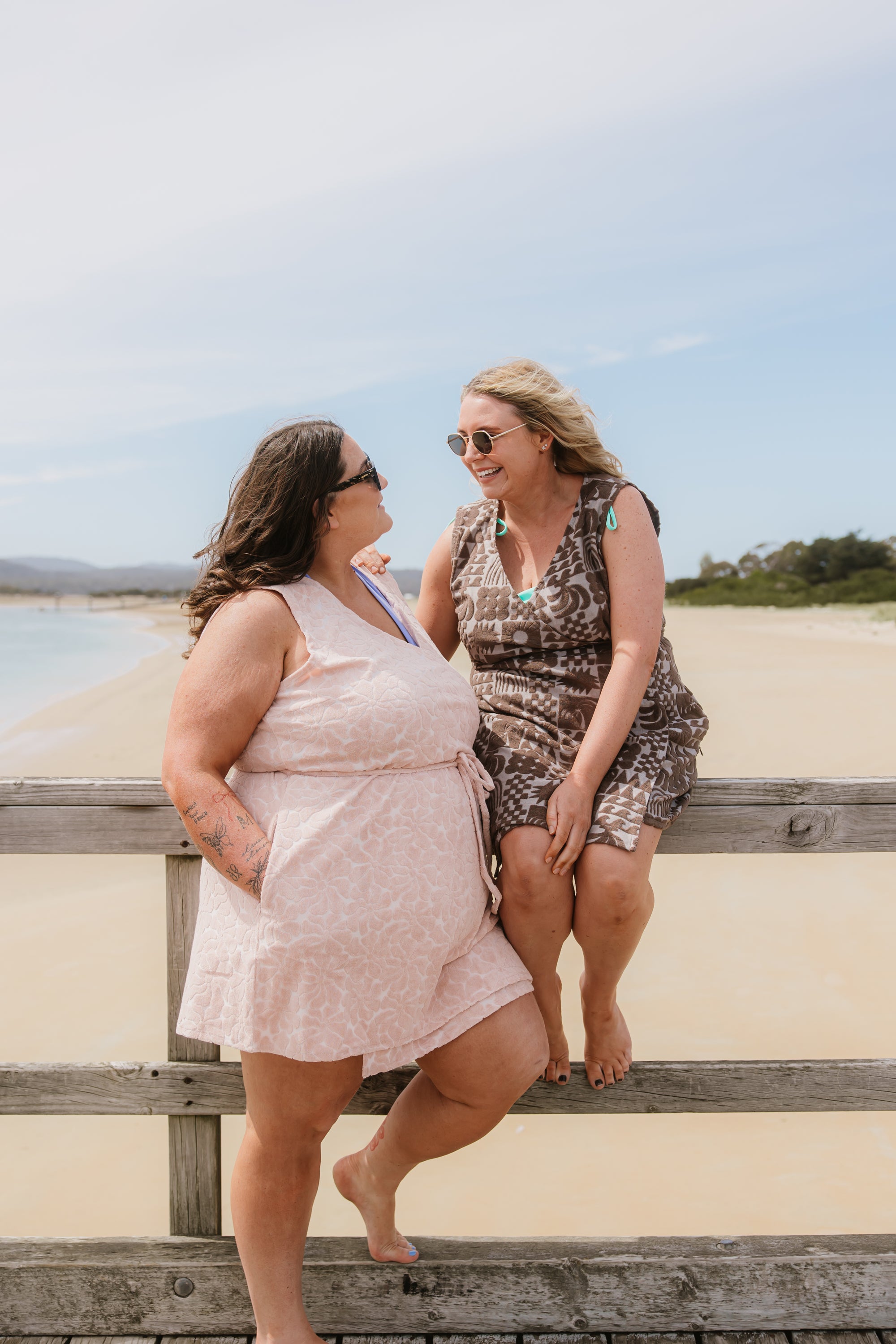 The Terry Wrap - Blush