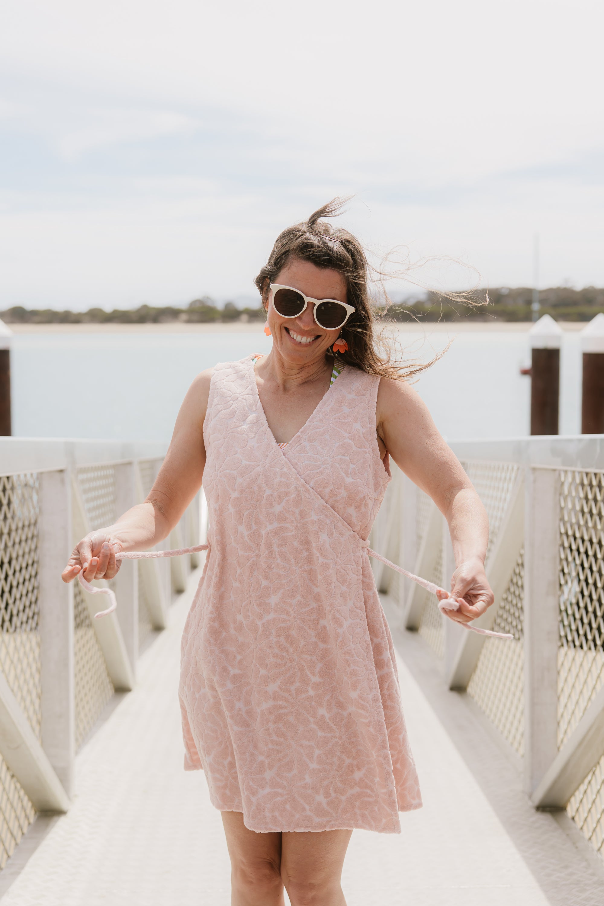 The Terry Wrap - Blush