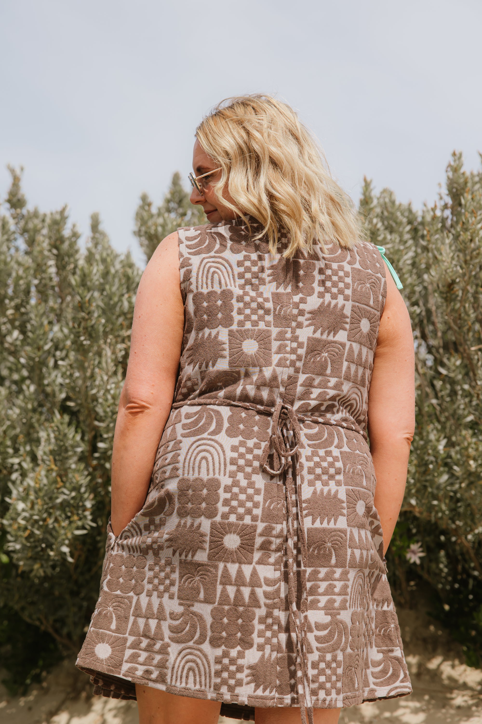 The Terry Wrap - Cocoa