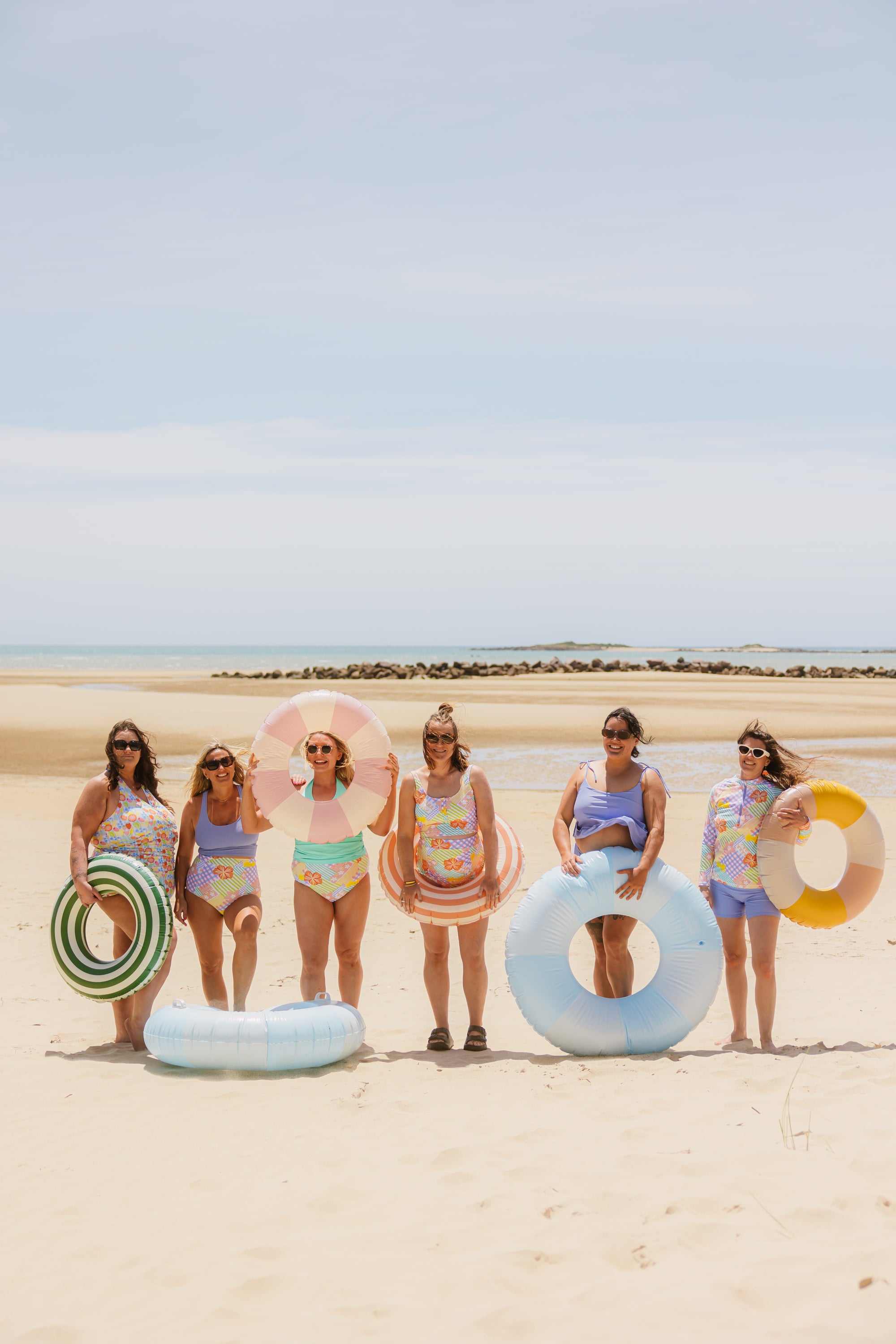 High Cut Bottoms Tropical Patch