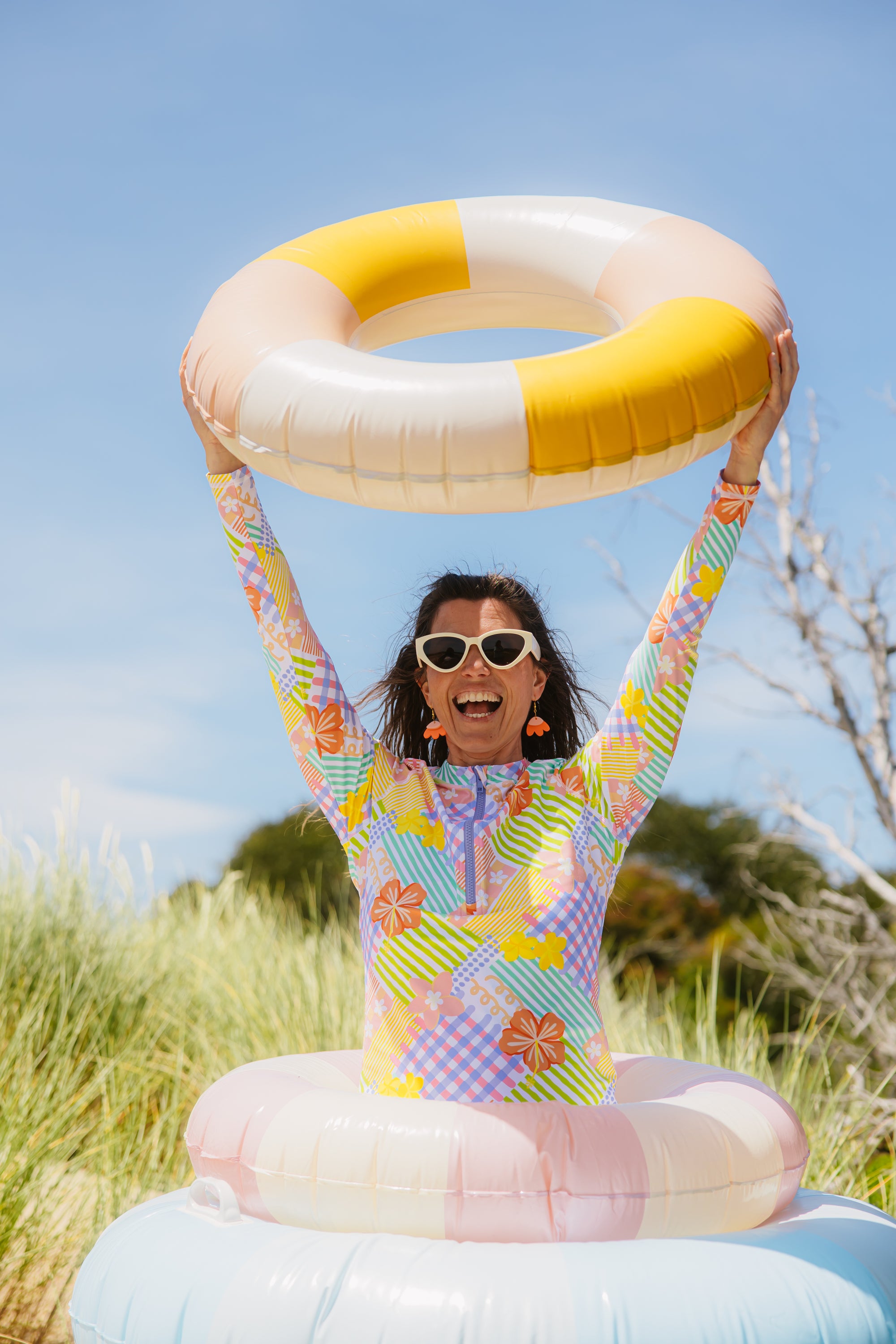 Sun Kissed Rashie Tropical Patch