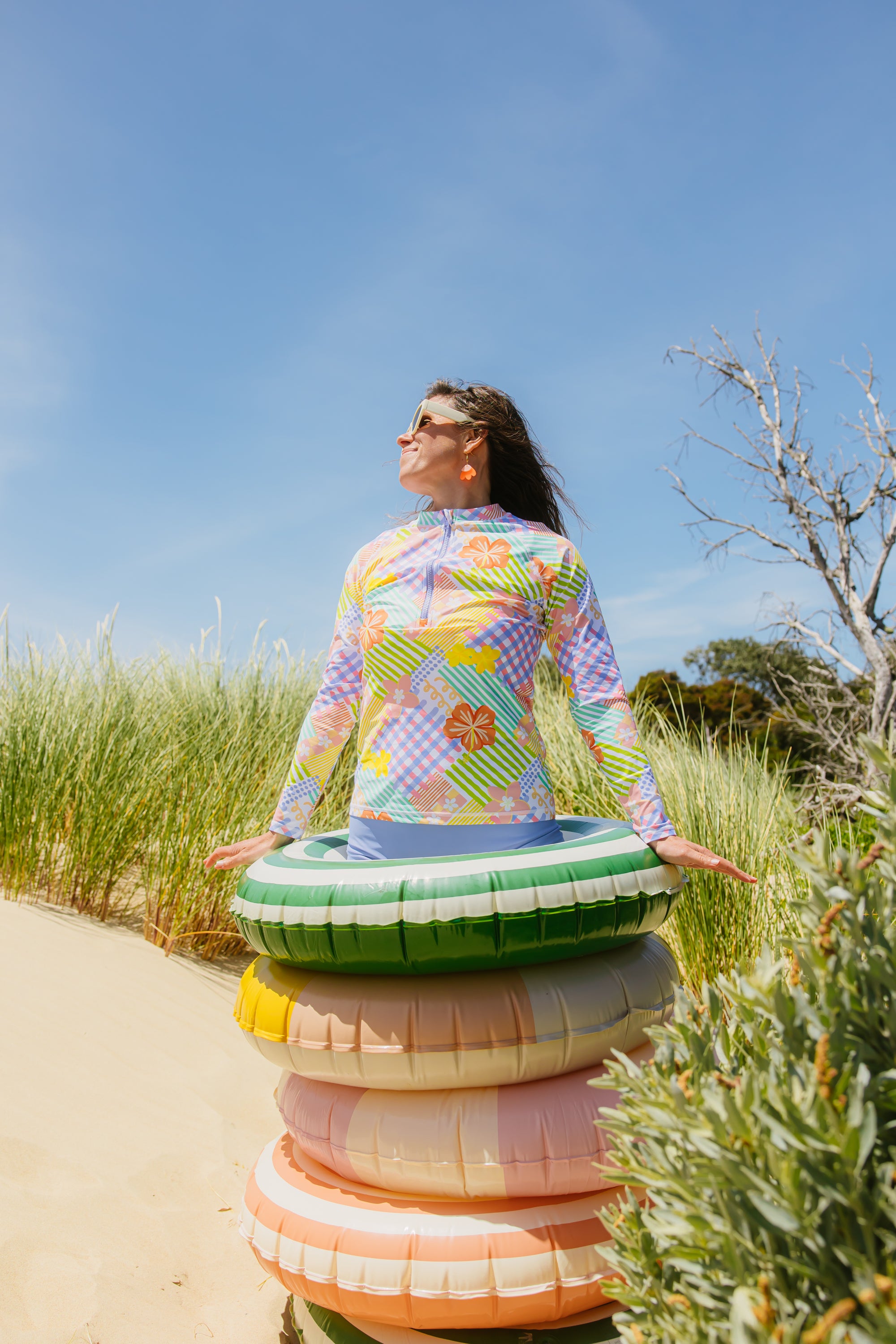 Sun Kissed Rashie Tropical Patch