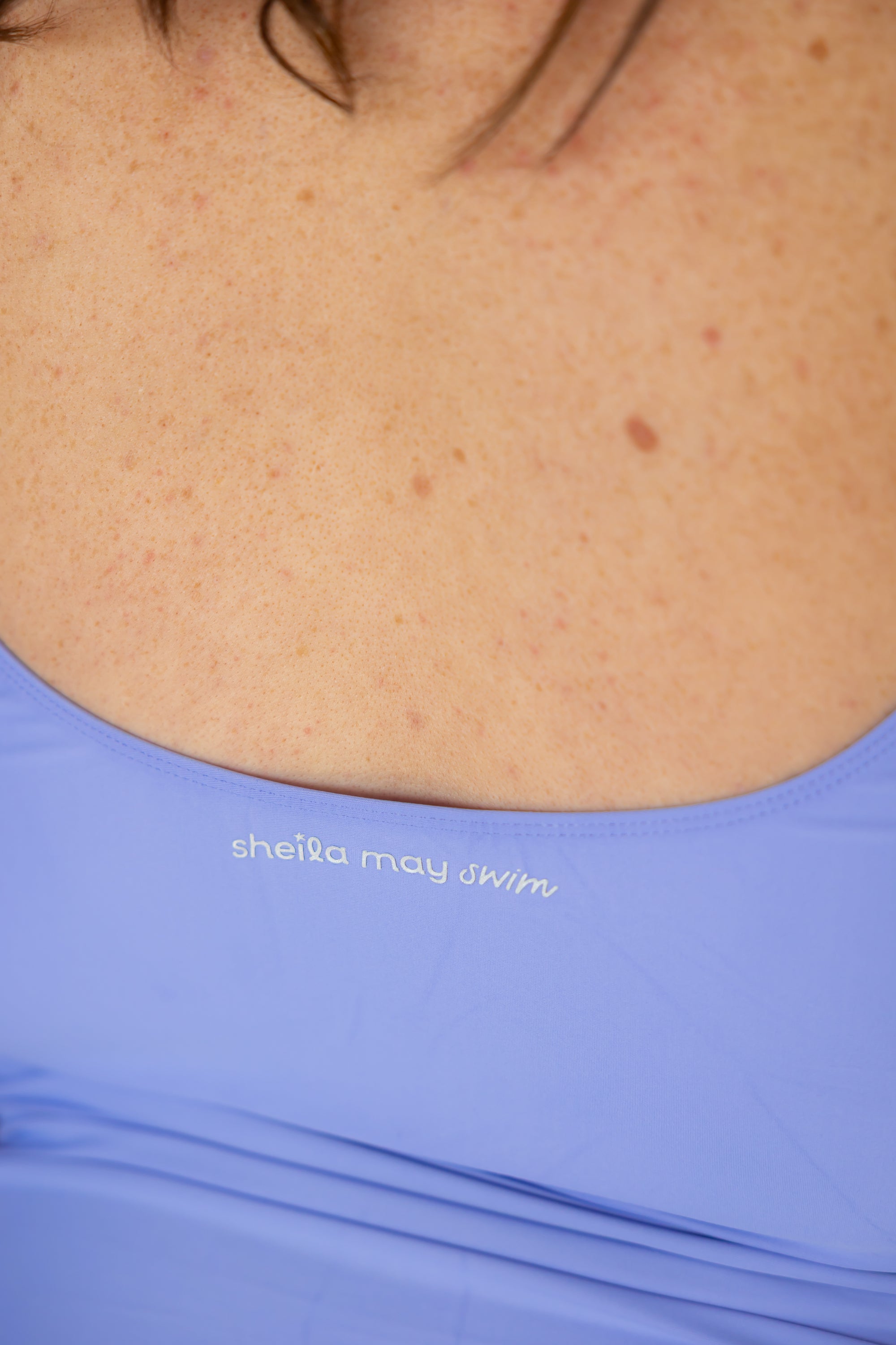 Embrace Top Cornflower