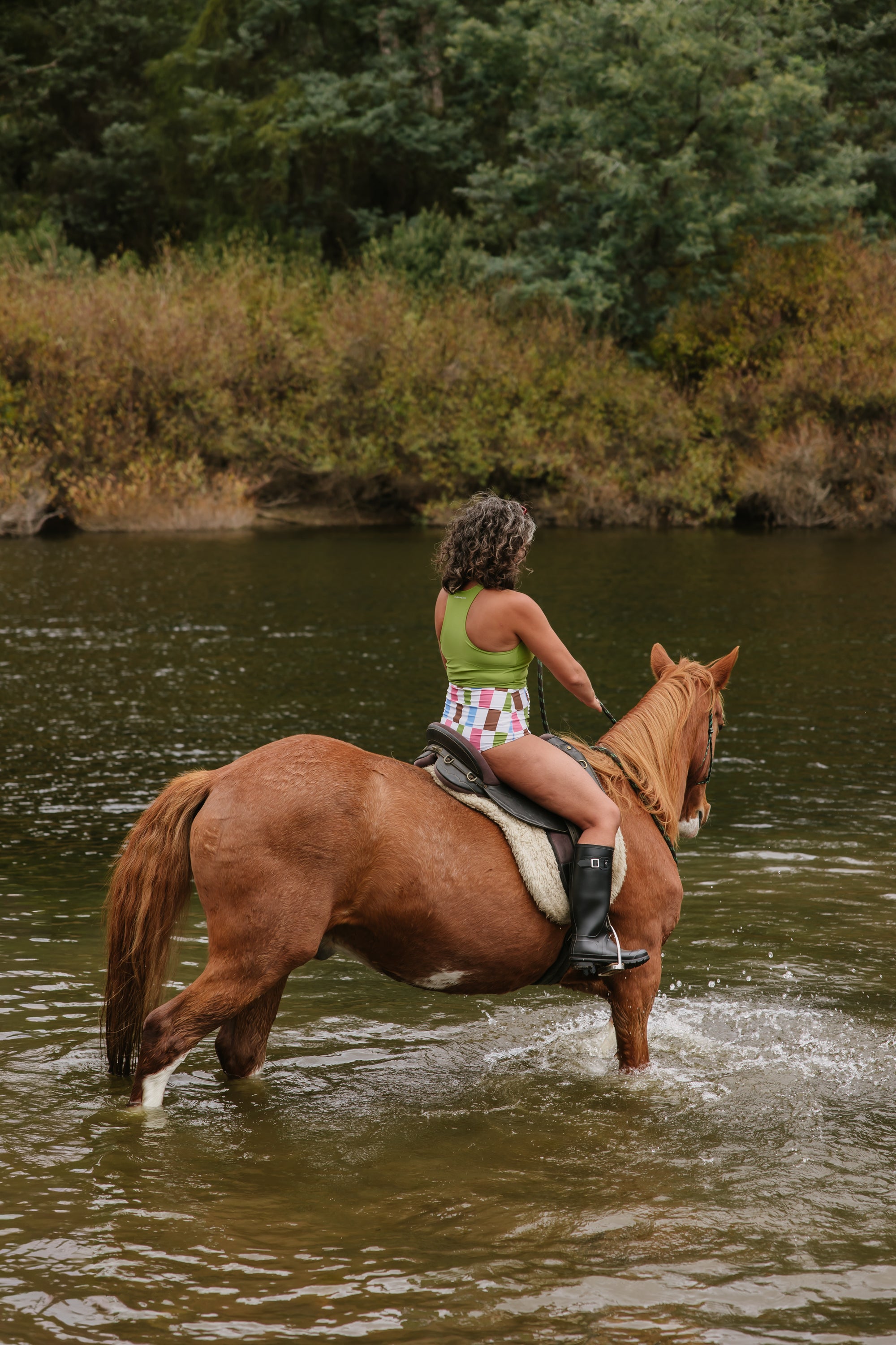 Pre-Order: Racer Back Top Olive