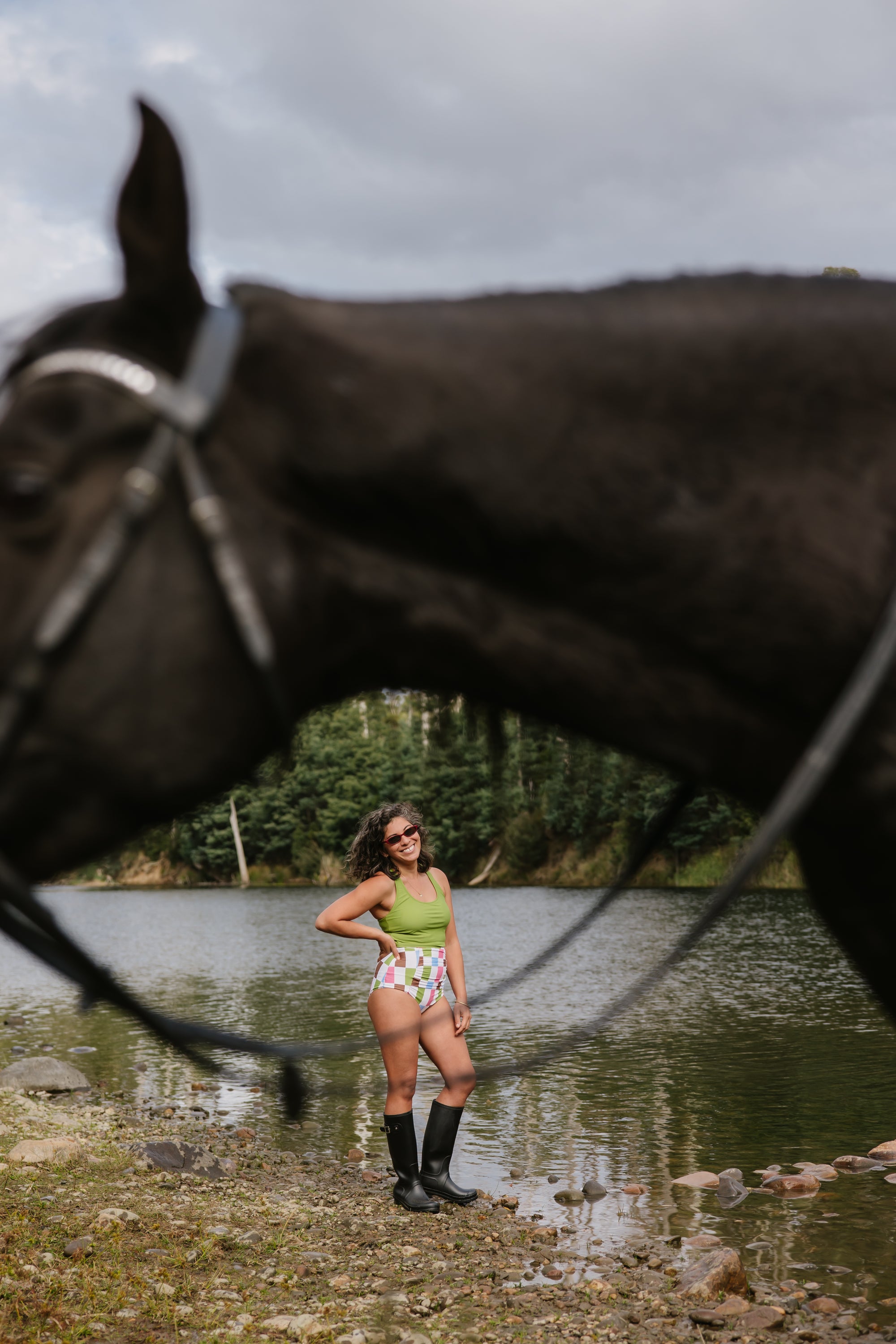 Pre-Order: Racer Back Top Olive