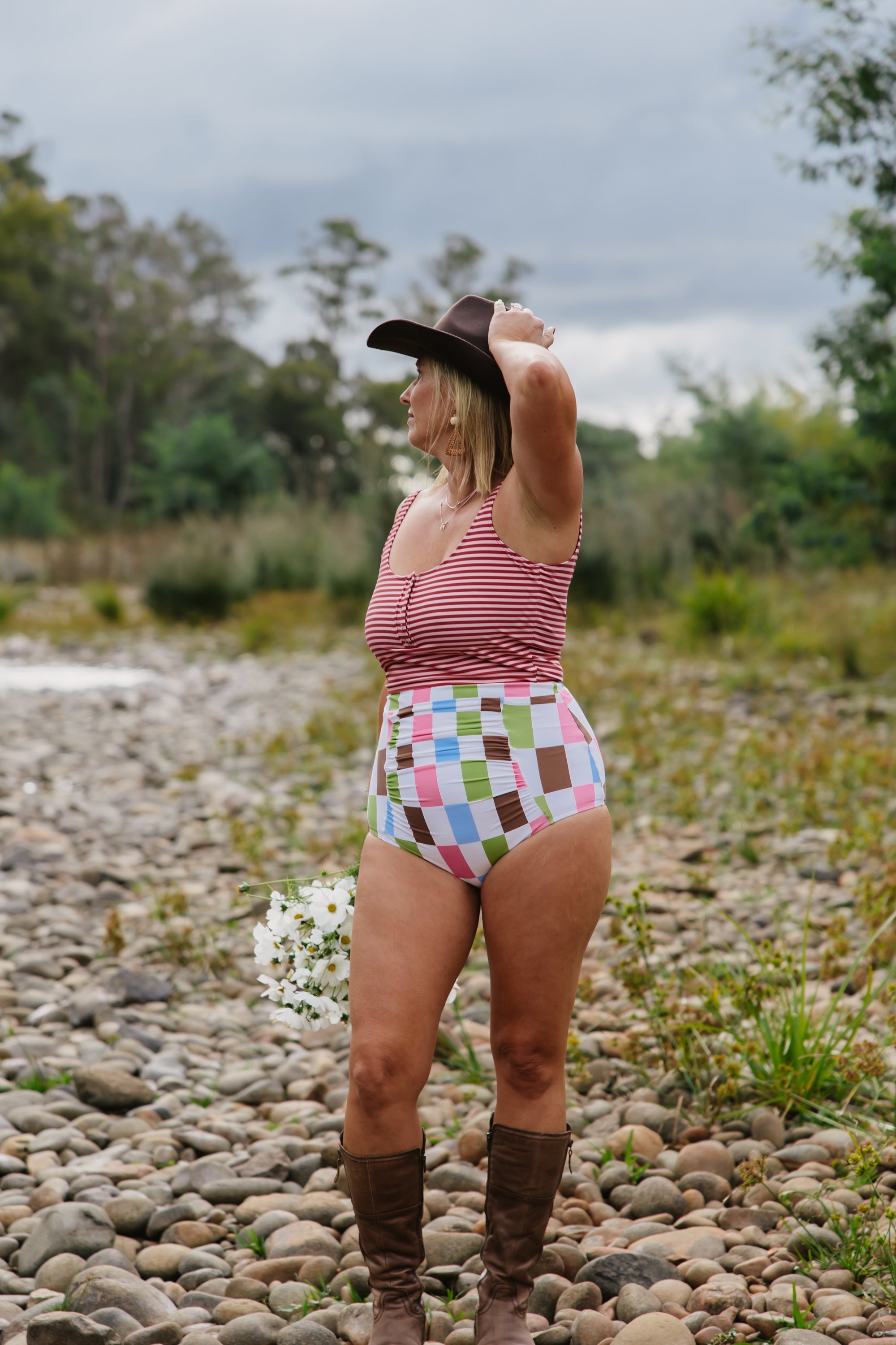 Pre-Order: Snap It Up Top Candy Stripe