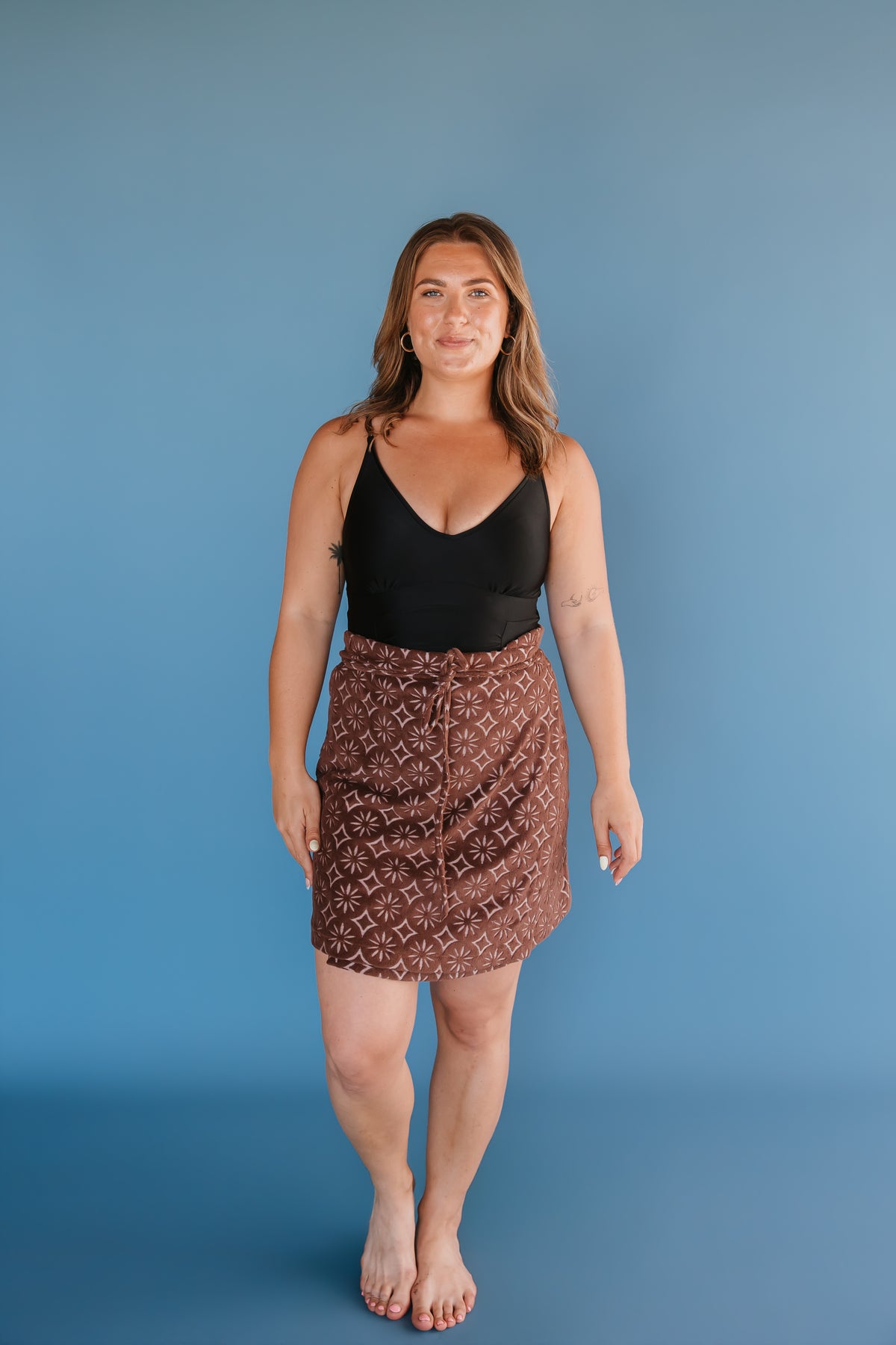 The Terry Skirt - Truffle