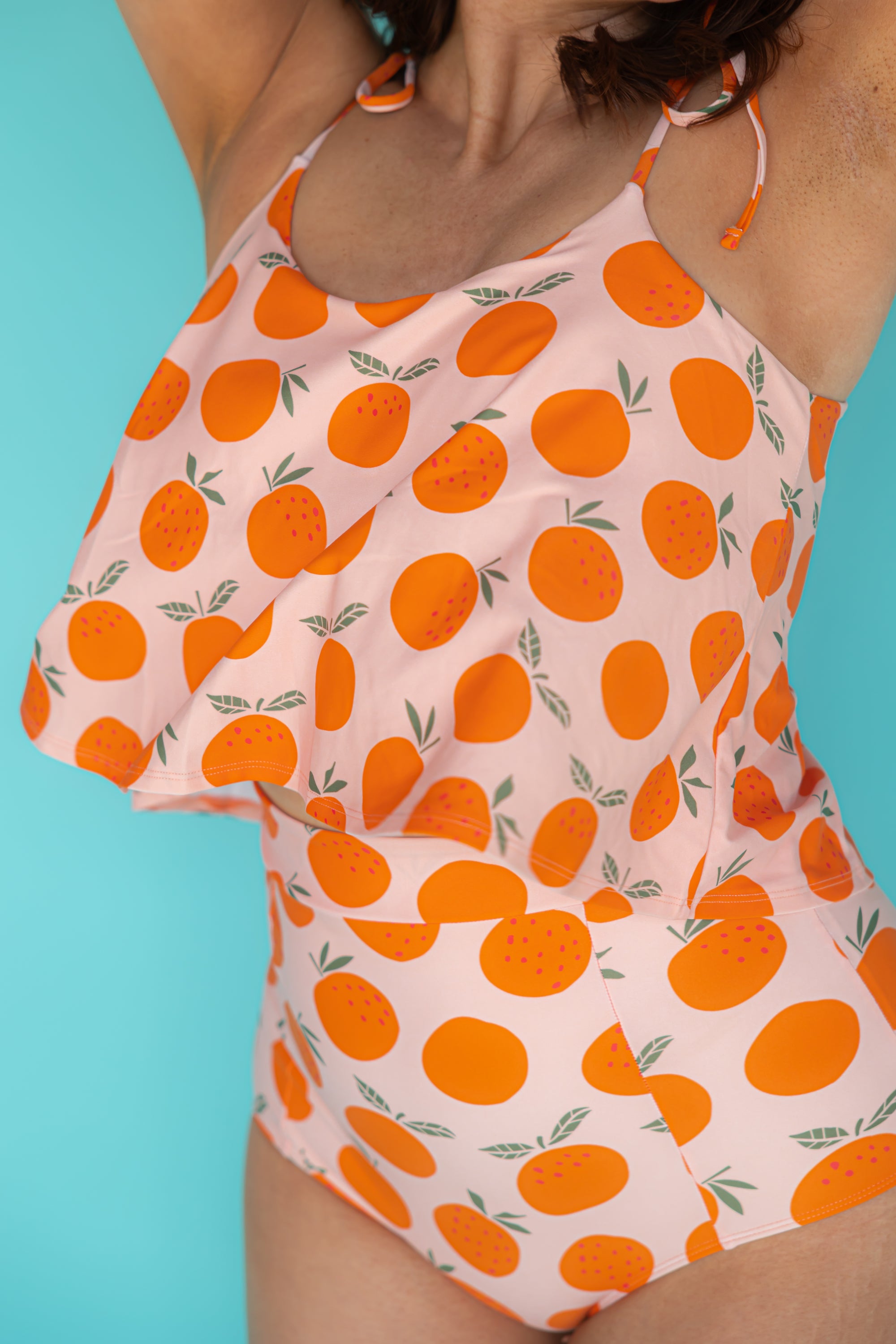 High Waisted Bottoms Oranges