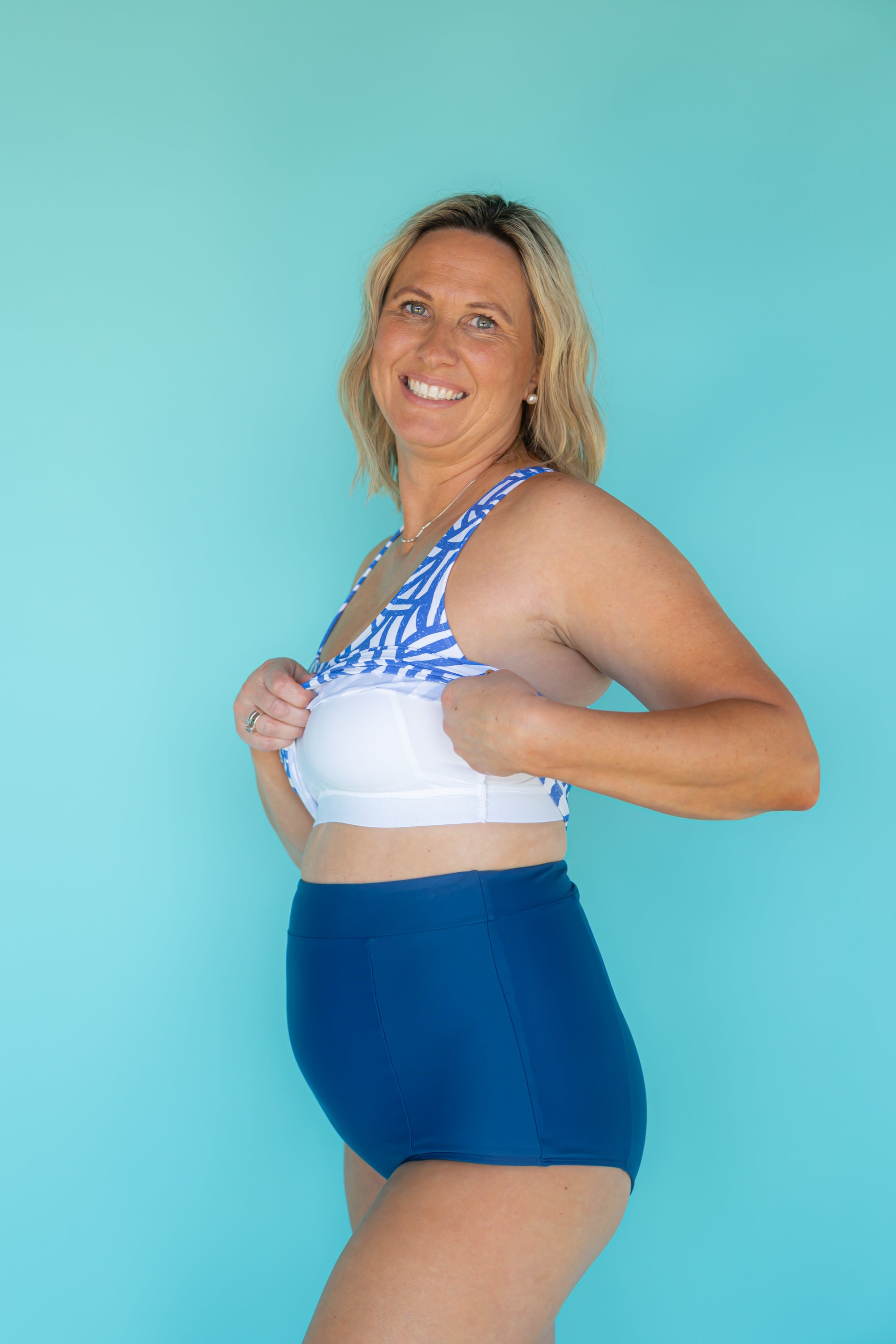 Racer Back Top Stripe Delight