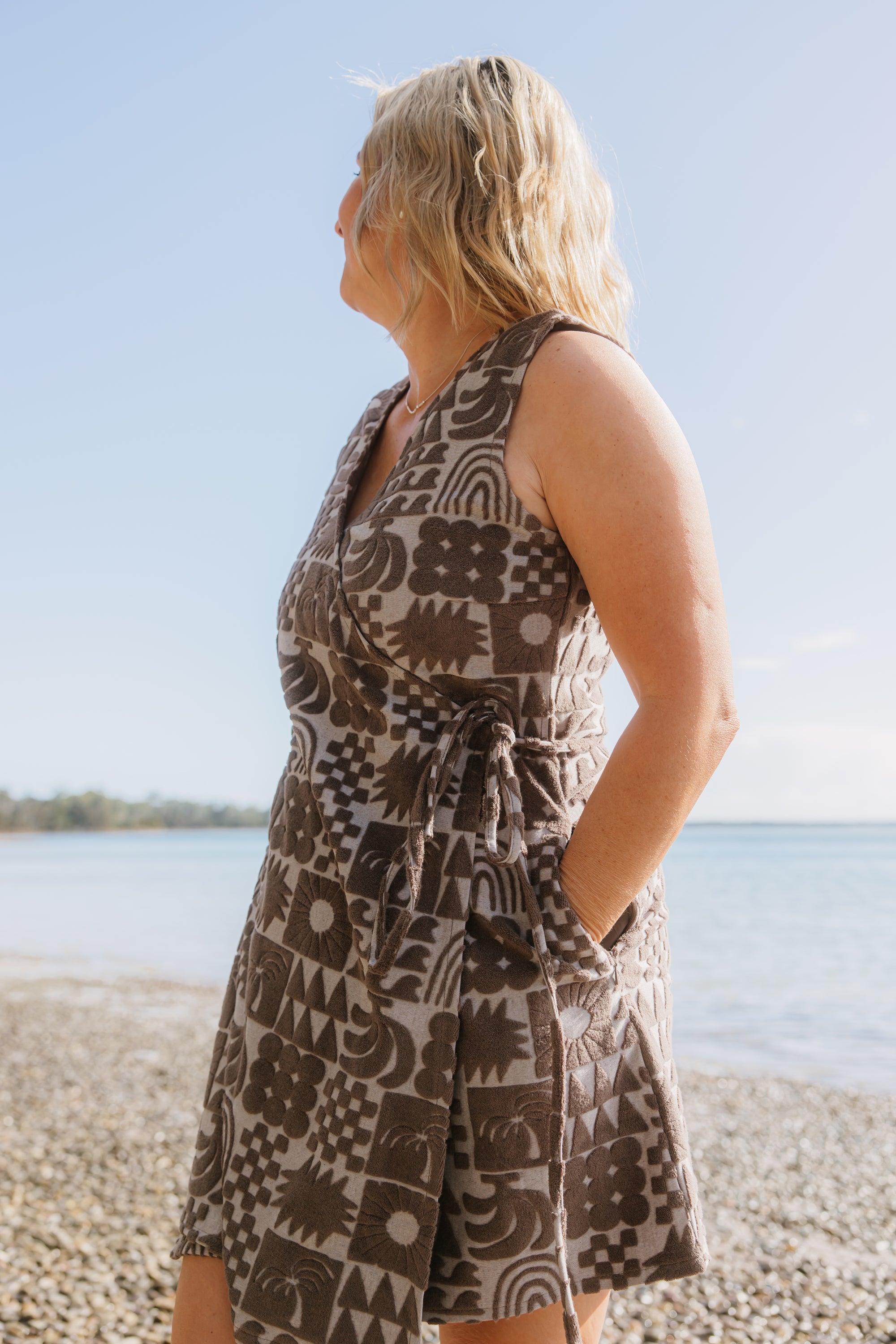 PRE-ORDER: The Terry Wrap - Cocoa