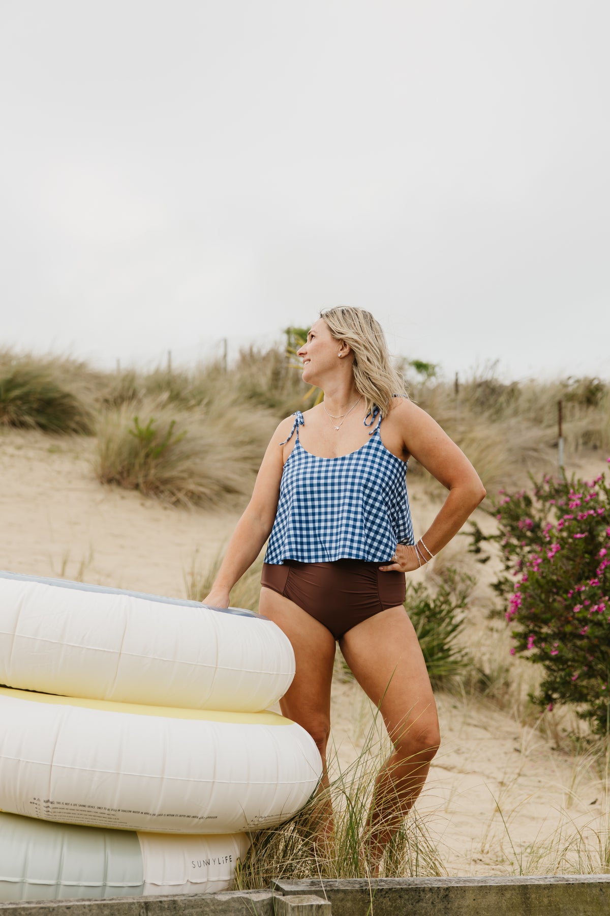 PRE-ORDER: Swing Top Blueberry Check