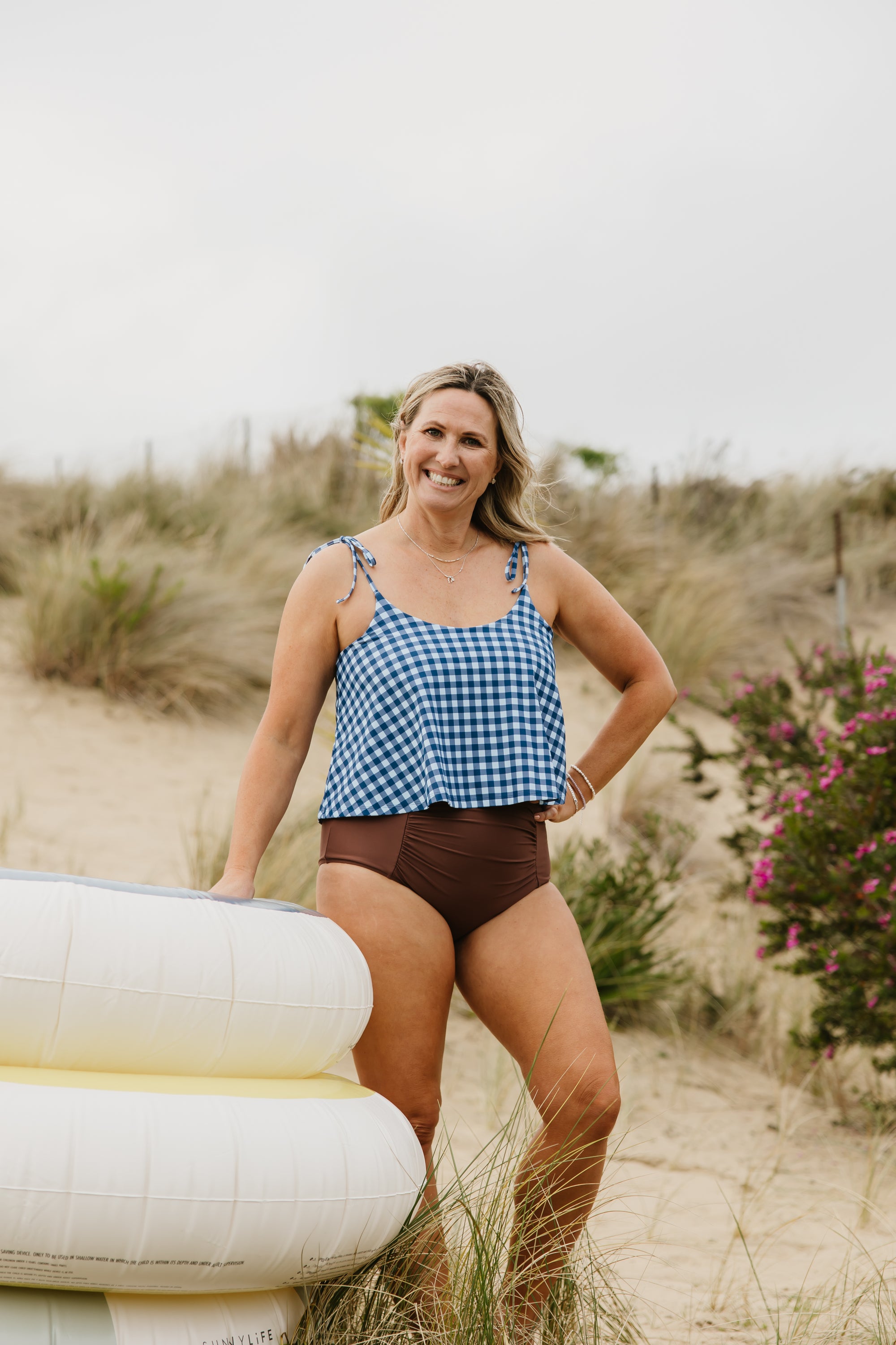 PRE-ORDER: Swing Top Blueberry Check