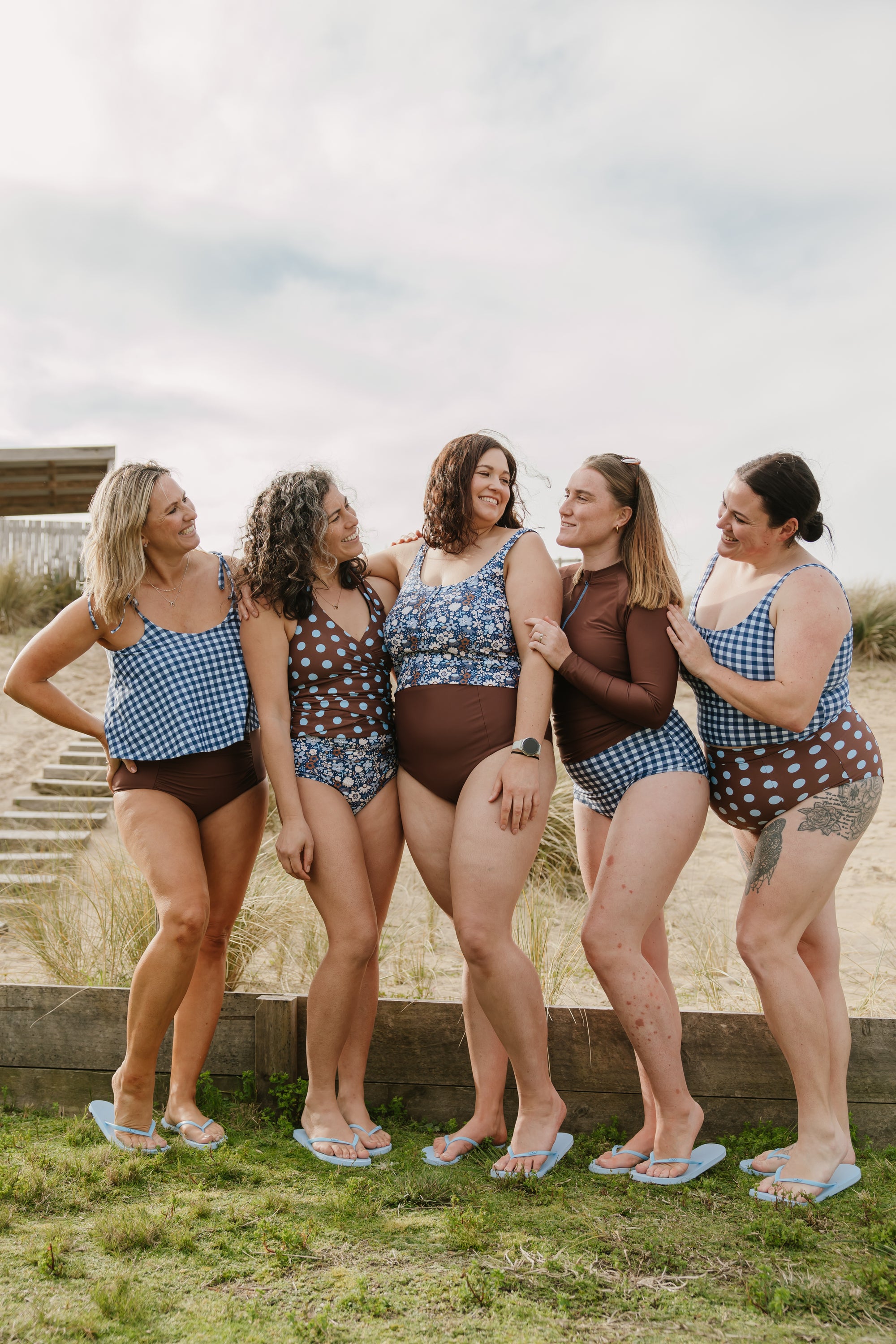 PRE-ORDER: Swing Top Blueberry Check