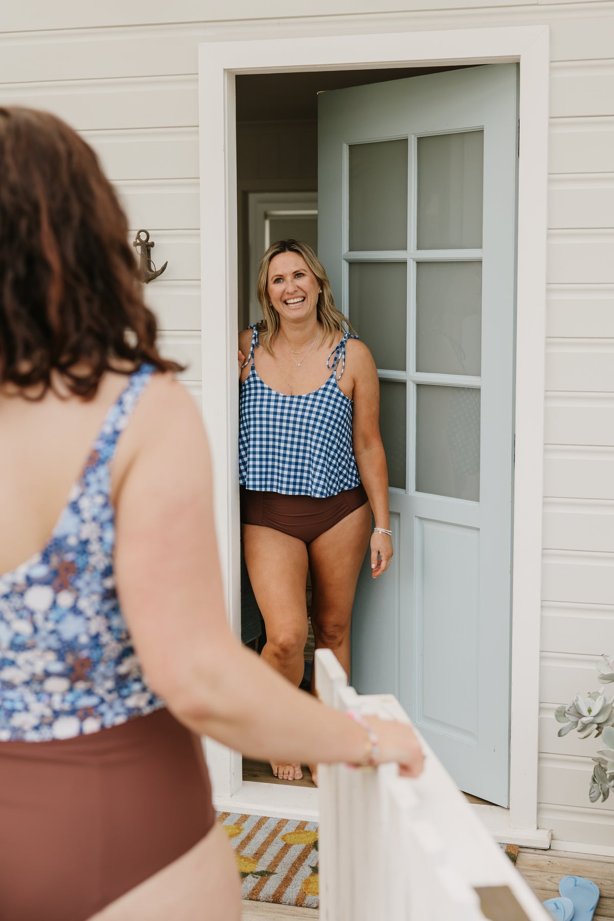 PRE-ORDER: Swing Top Blueberry Check