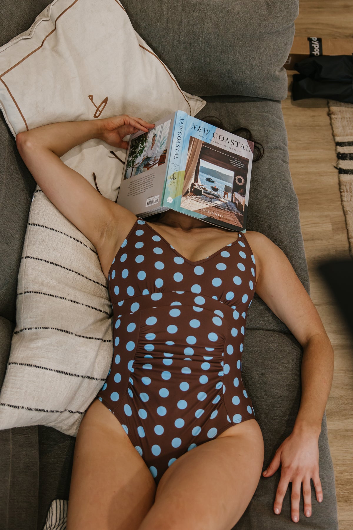 PRE-ORDER: Ruched One Piece Freckle