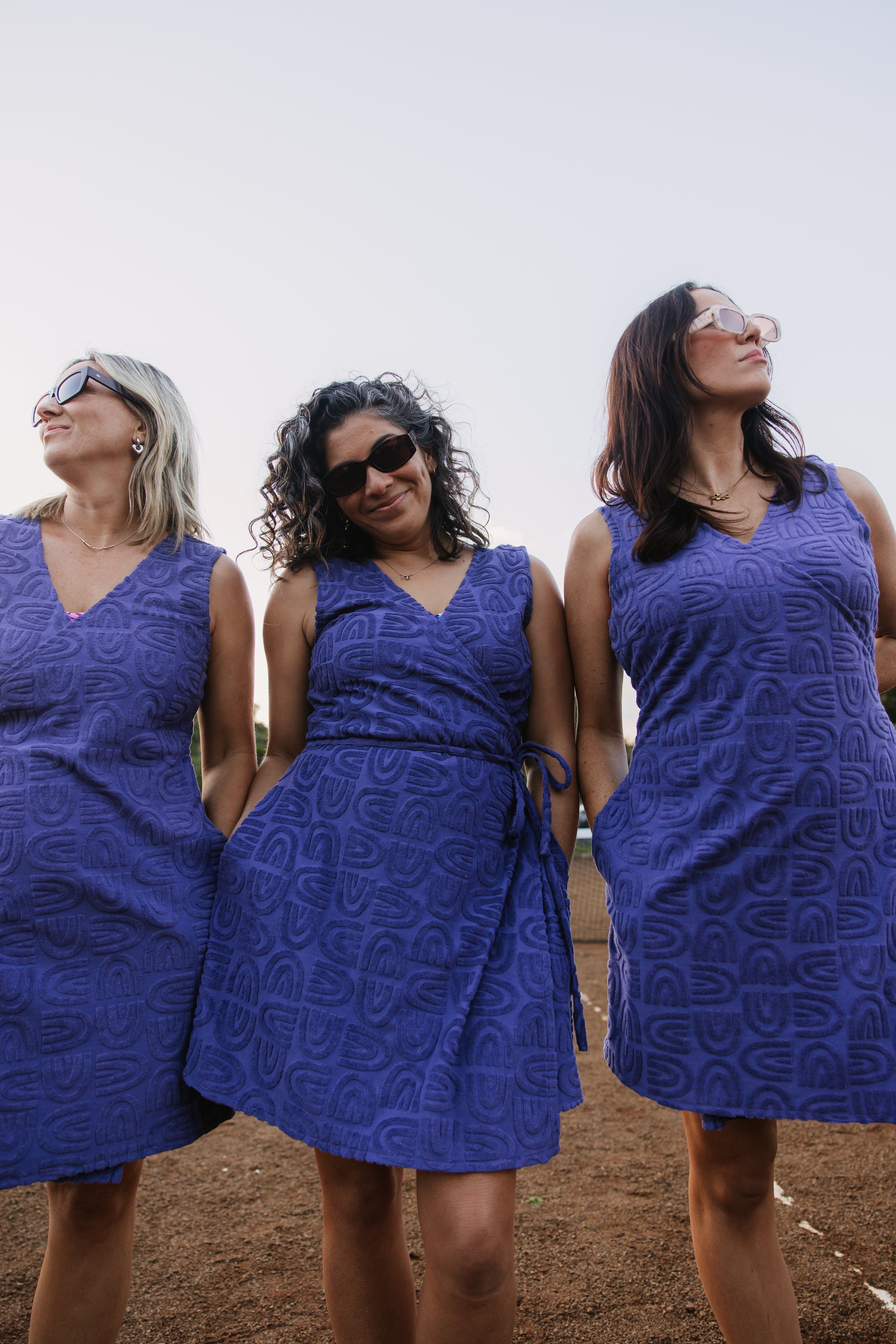 The Terry Wrap - Indigo