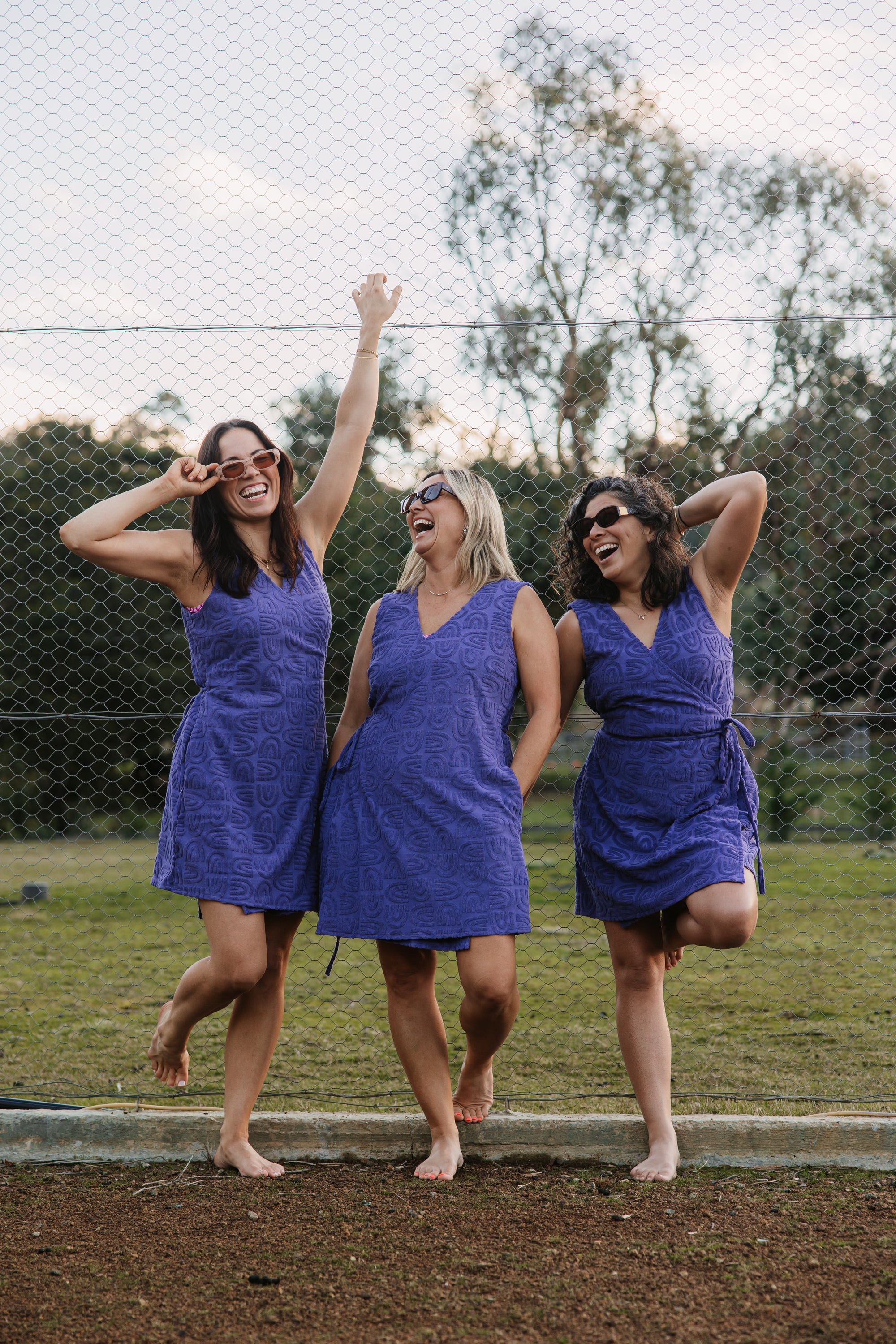 The Terry Wrap - Indigo