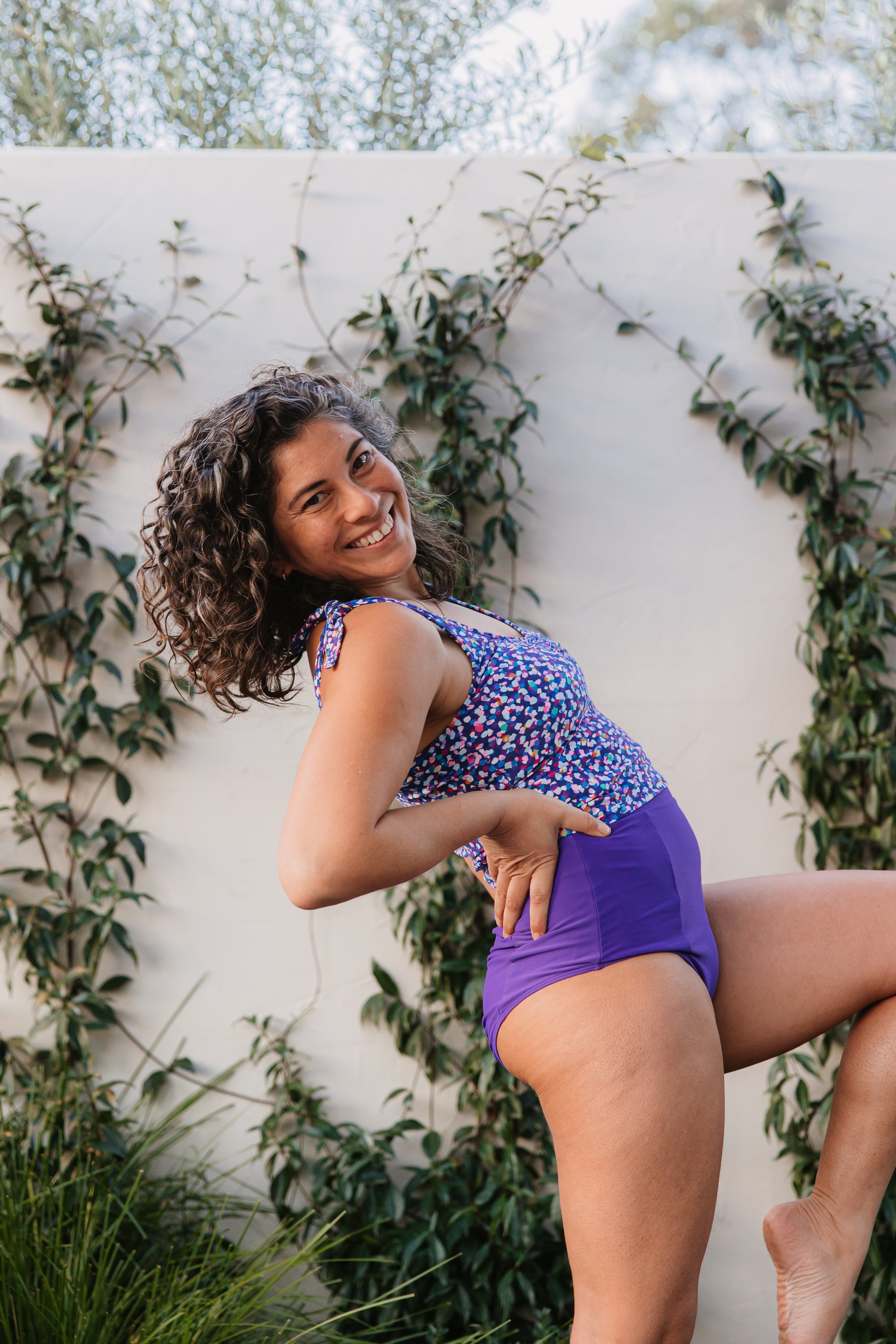 High Waisted Bottoms Amethyst