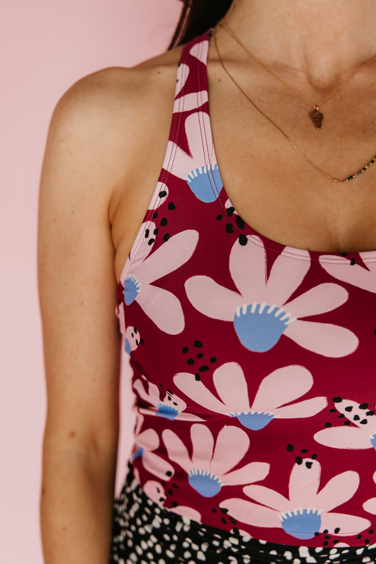 Pre-Order: Racer Back Top Coneflower