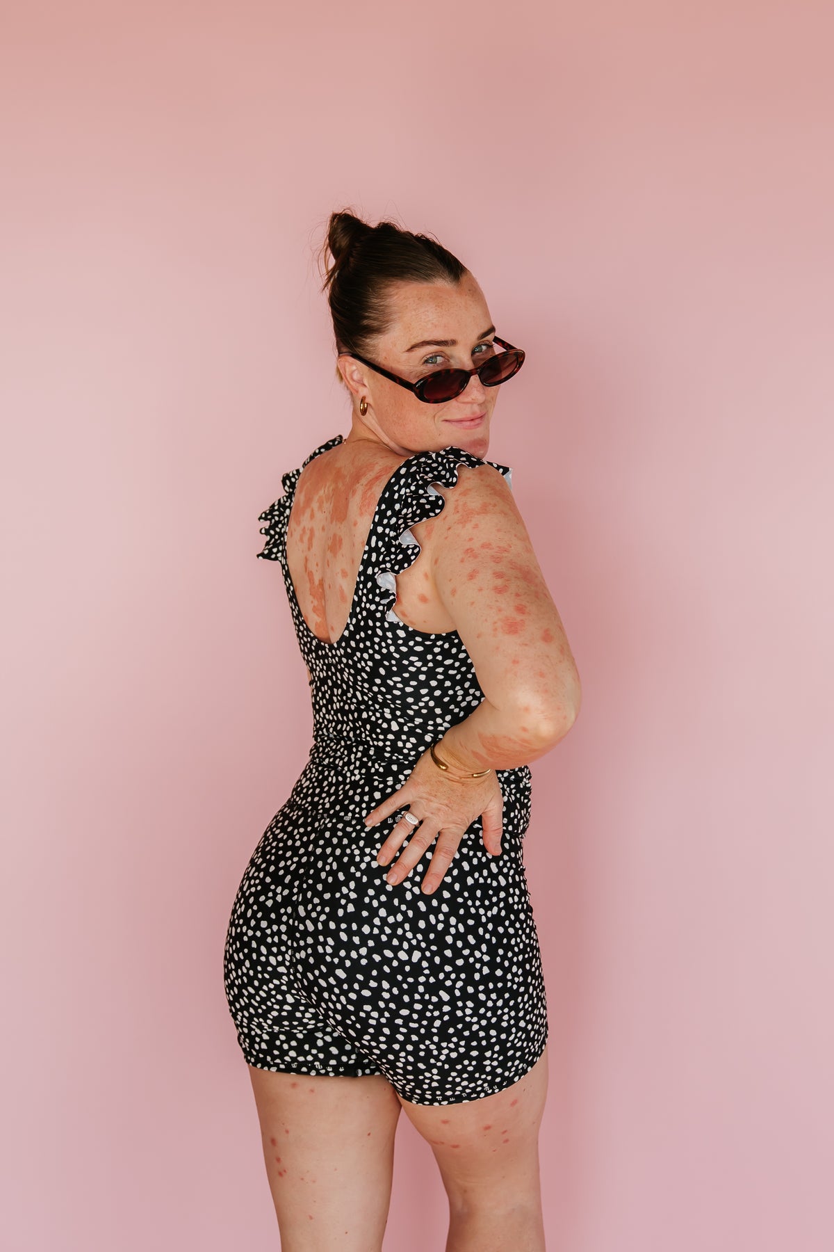 Pre-Order: Frill Shoulder Tank Stardust