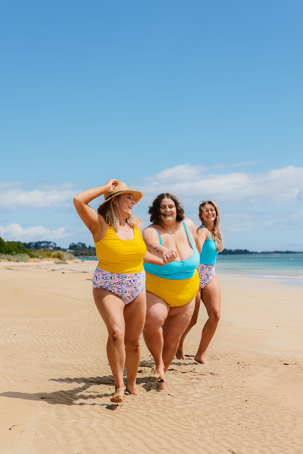 Ruched High Waisted Bottoms Dozens of Daisies