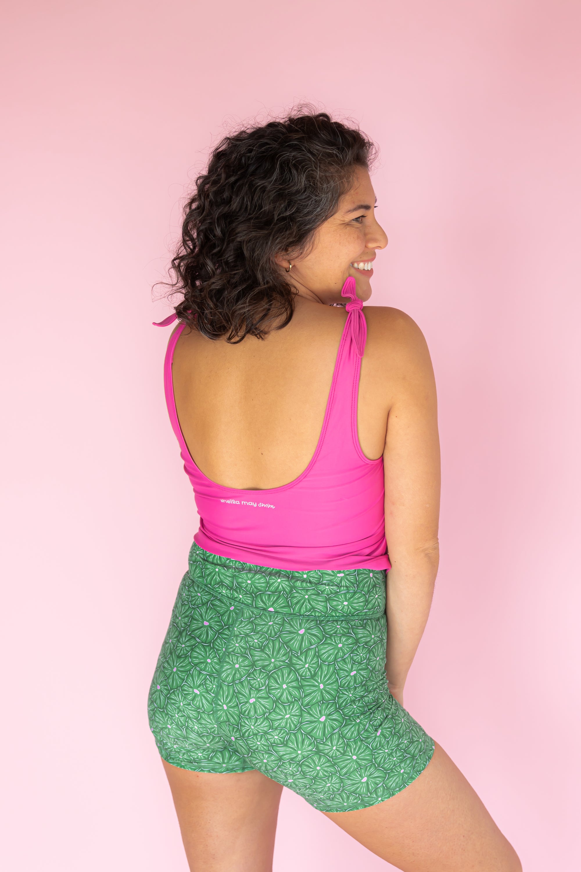 Shoulder Tie Top Petal
