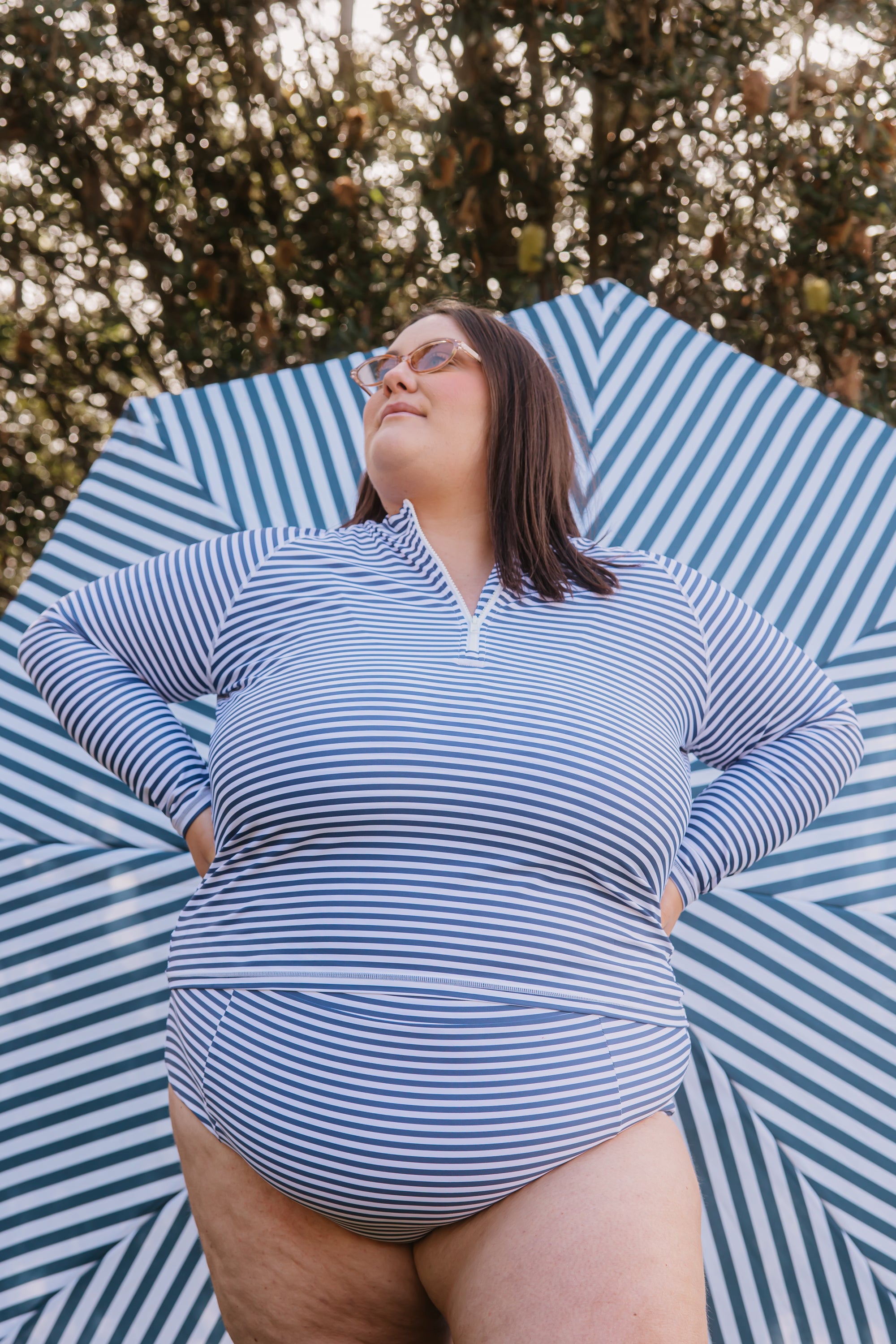 High Waisted Bottoms Sailor