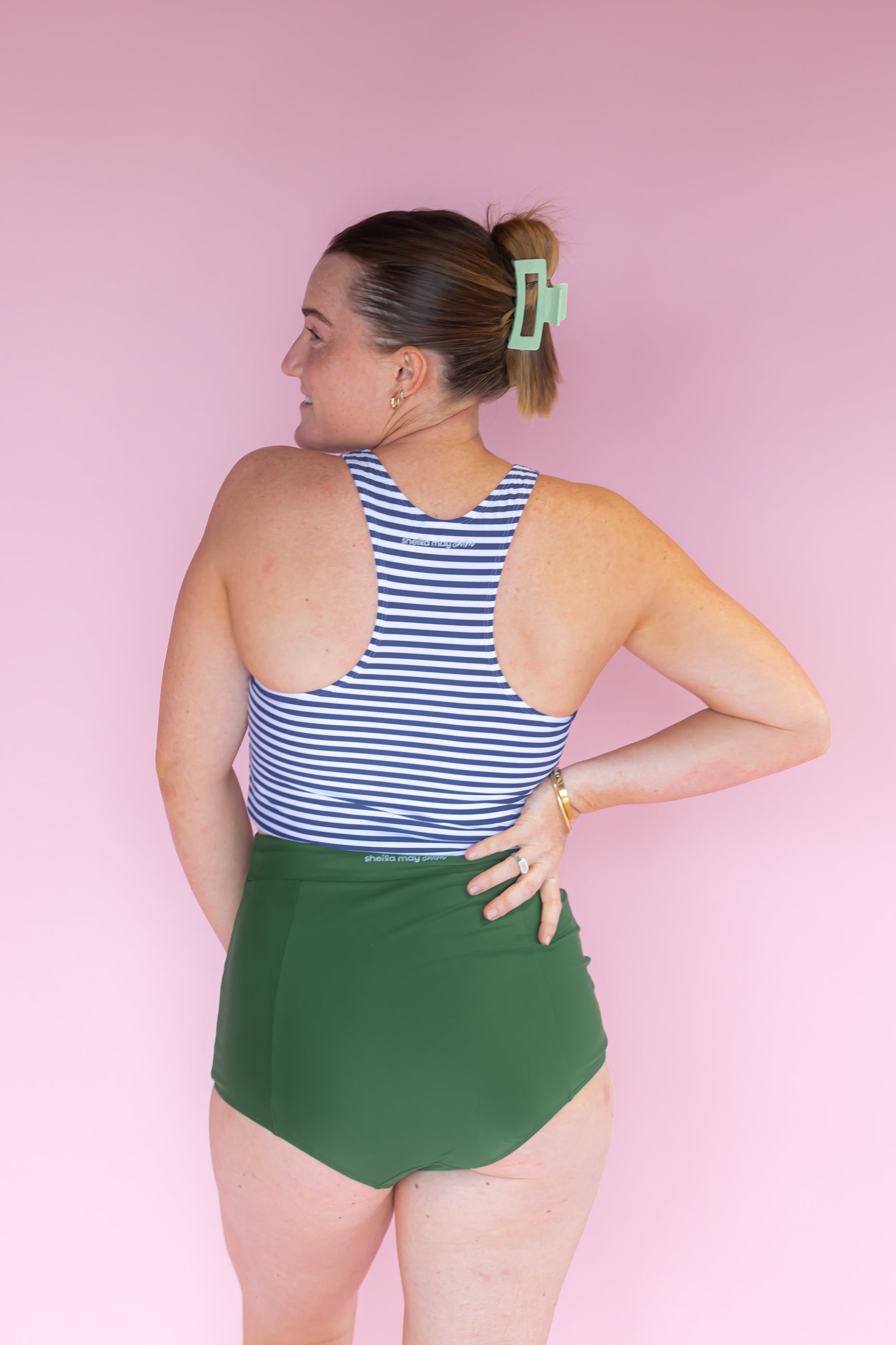 High Waisted Bottoms Forest