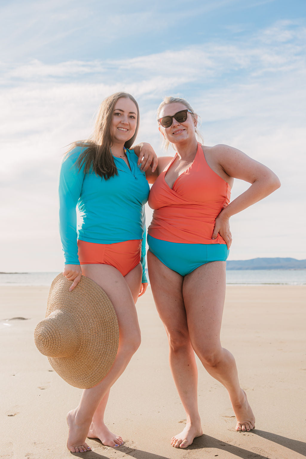 Sun Kissed Rashie Teal
