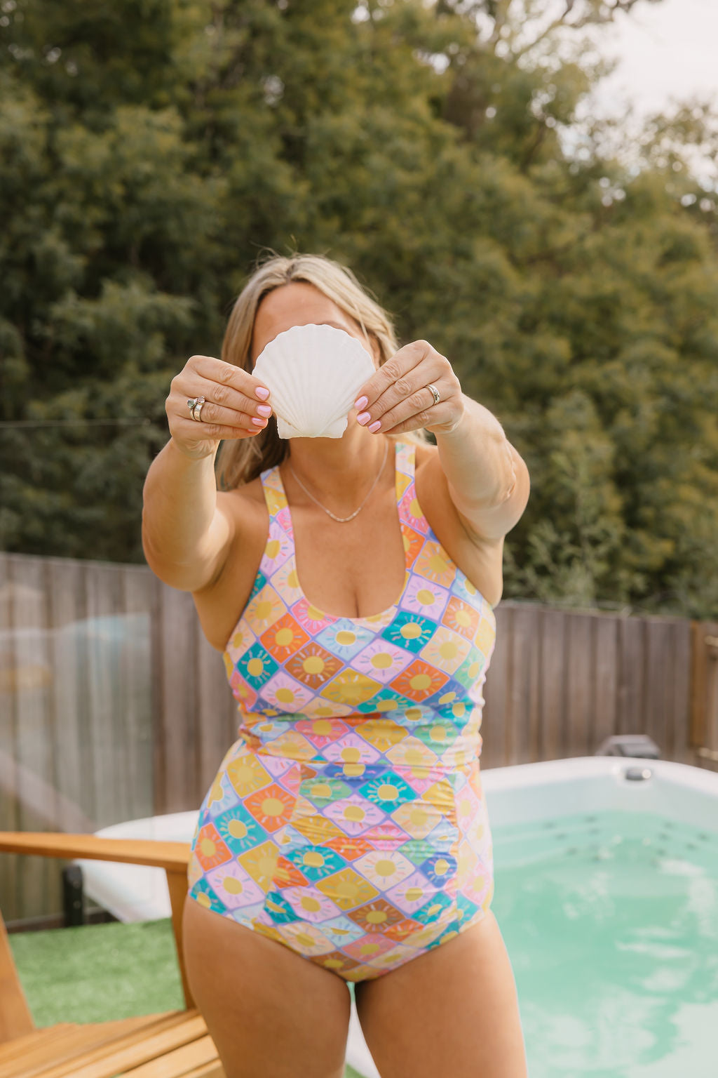 Ruched High Waisted Bottoms Here Comes The Sun