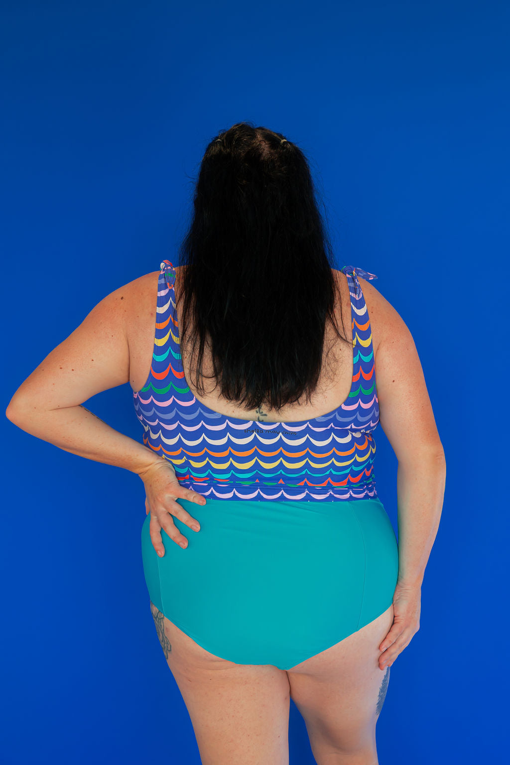 High Waisted Bottoms Teal