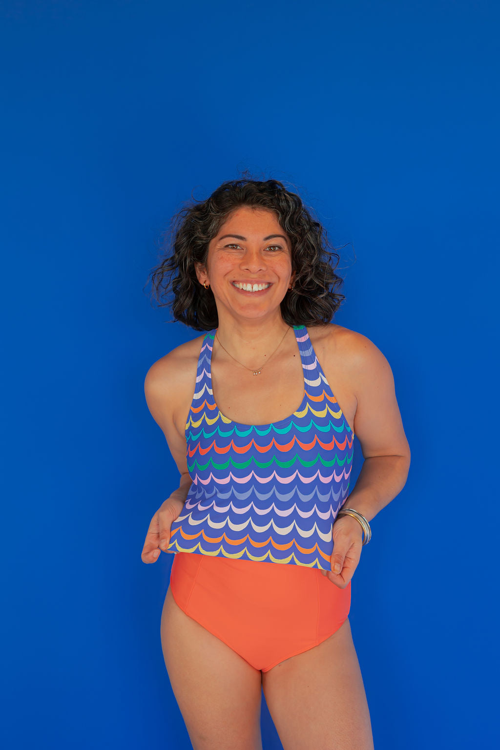 Racer Back Top Tranquil Seas