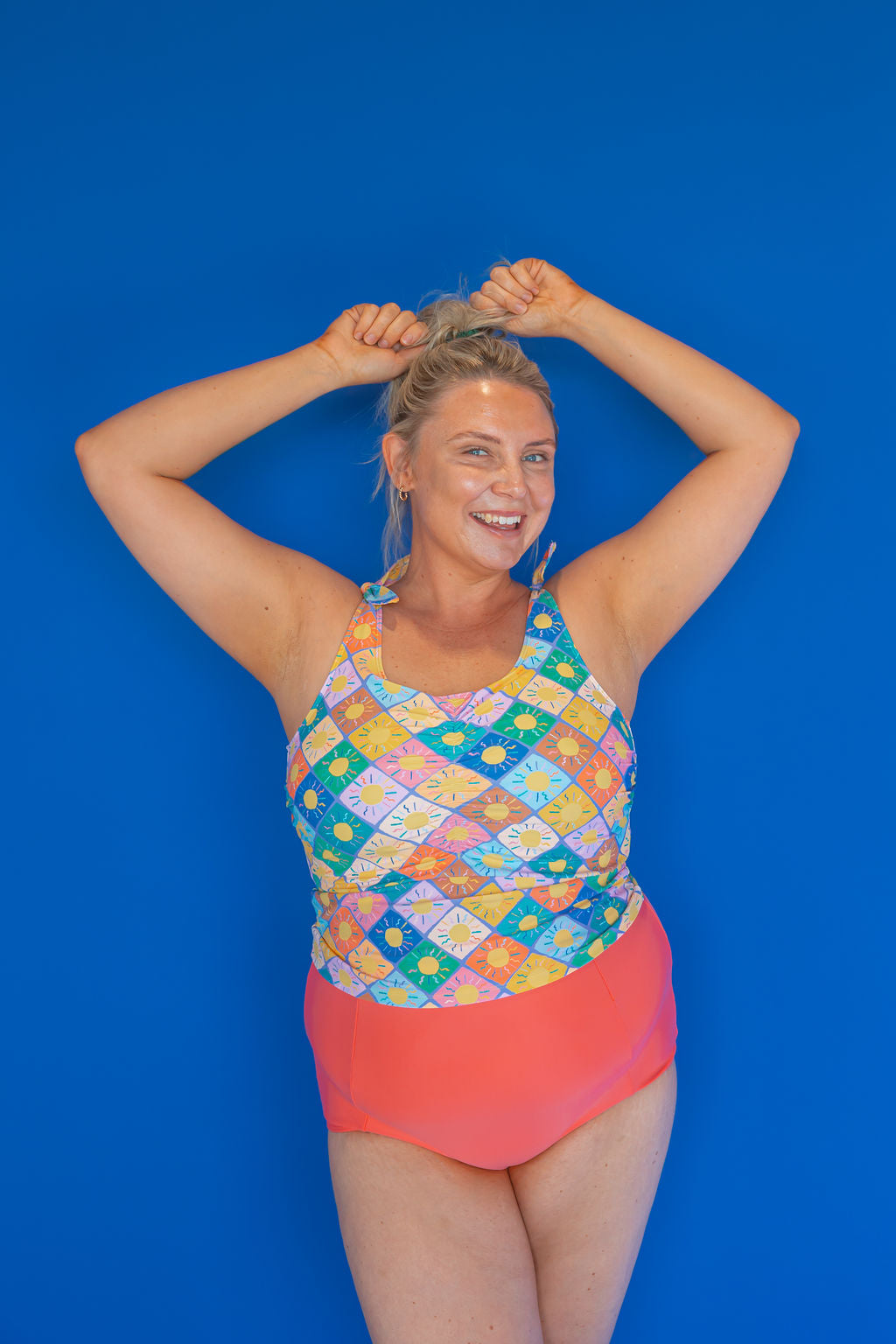 Shoulder Tie Top Here Comes The Sun