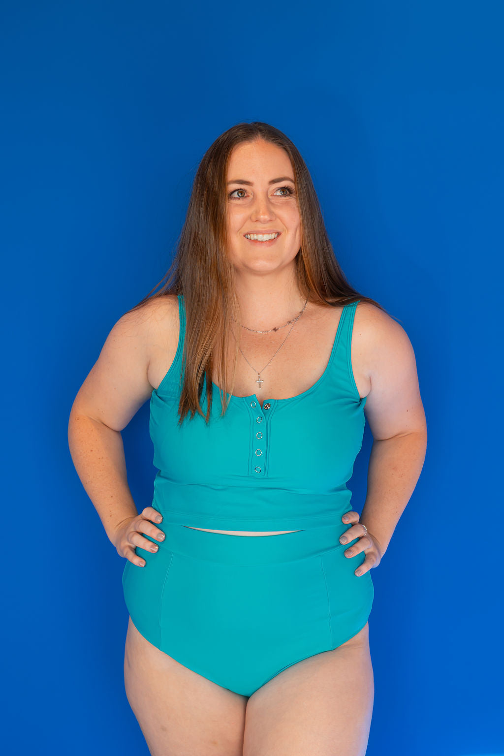 High Cut Bottoms Teal