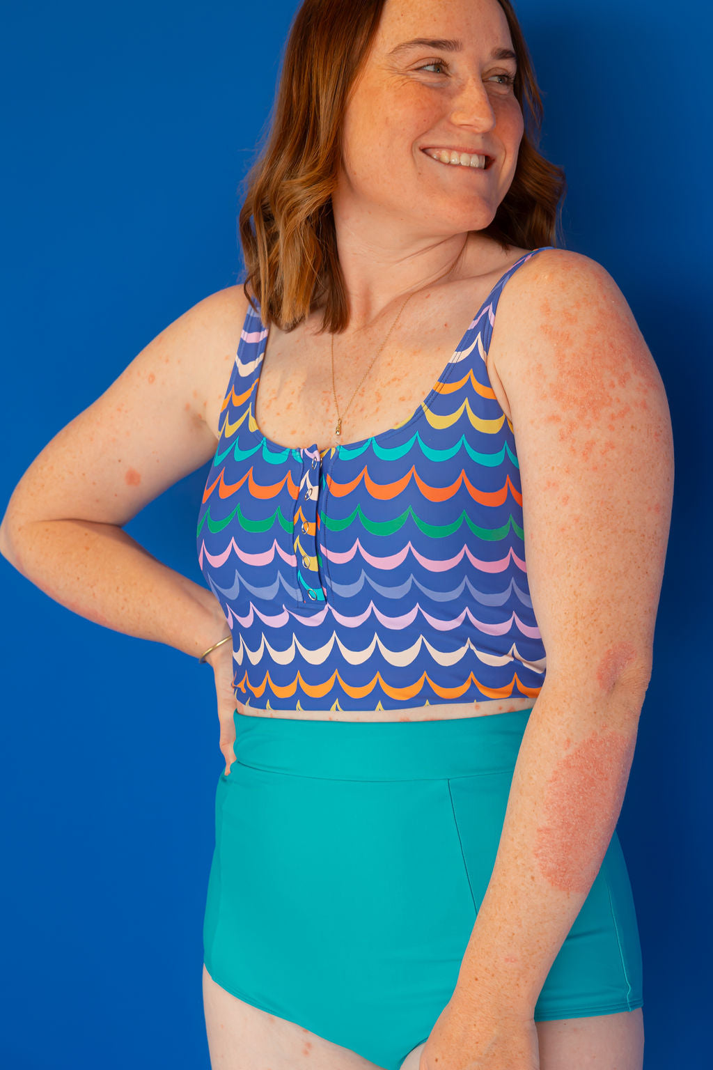 High Waisted Bottoms Teal
