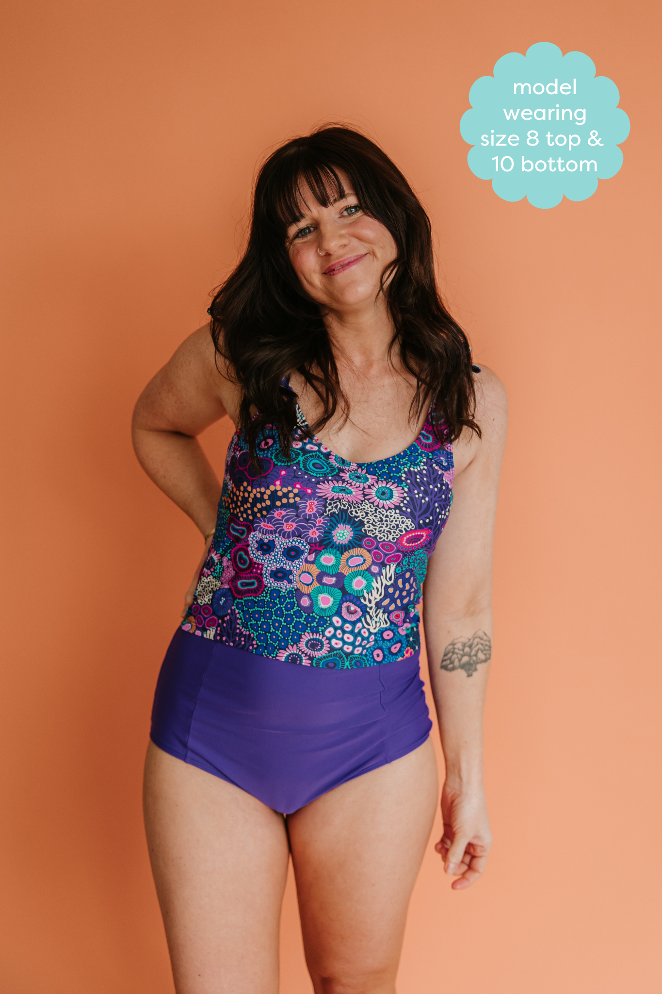 High Waisted Bottoms Amethyst