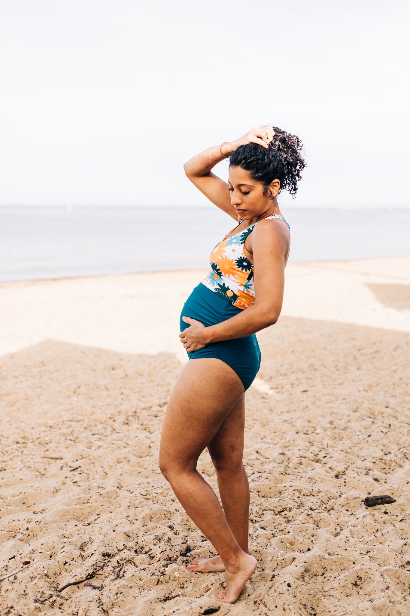 Maternity Bottoms Peacock