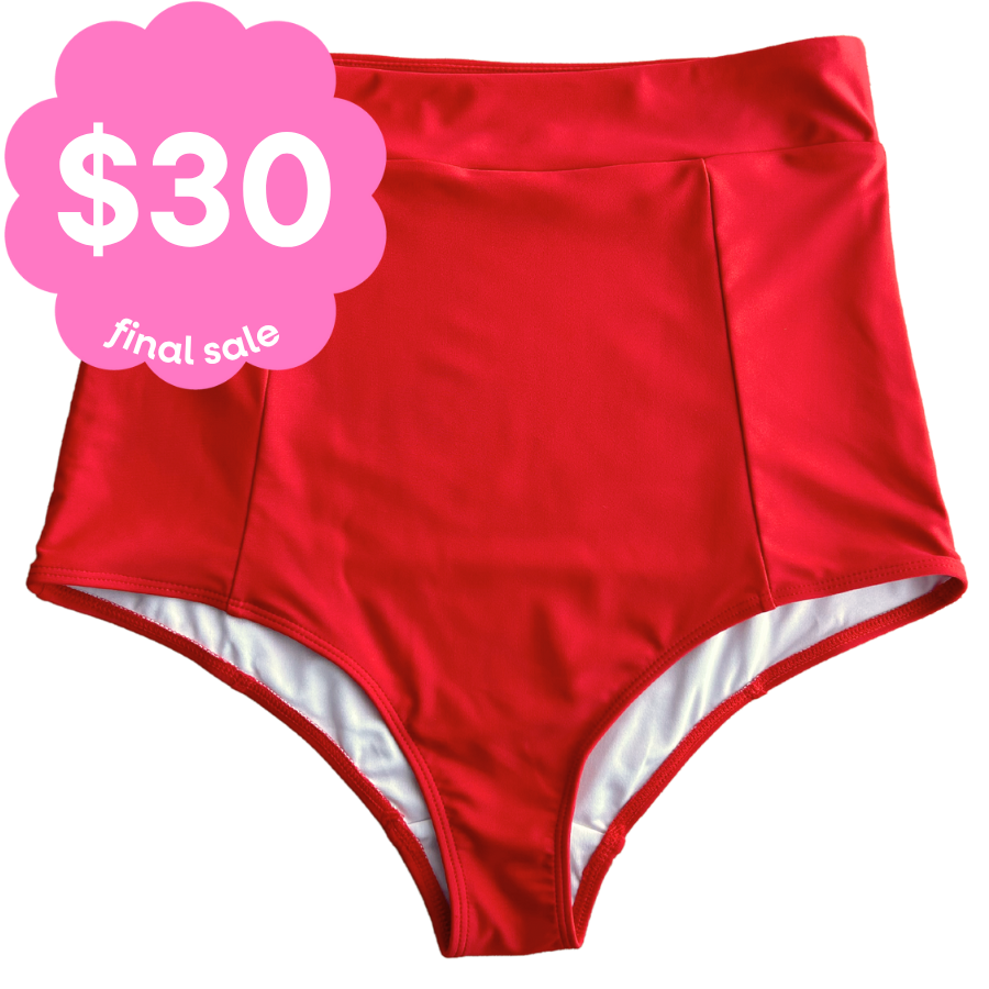 Last Pieces - High Waisted Bottoms Postie