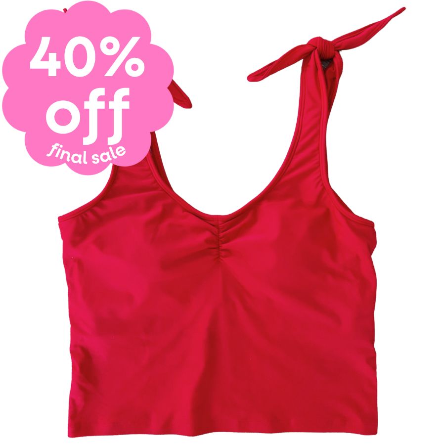 Last Pieces - Shoulder Tie Top Postie